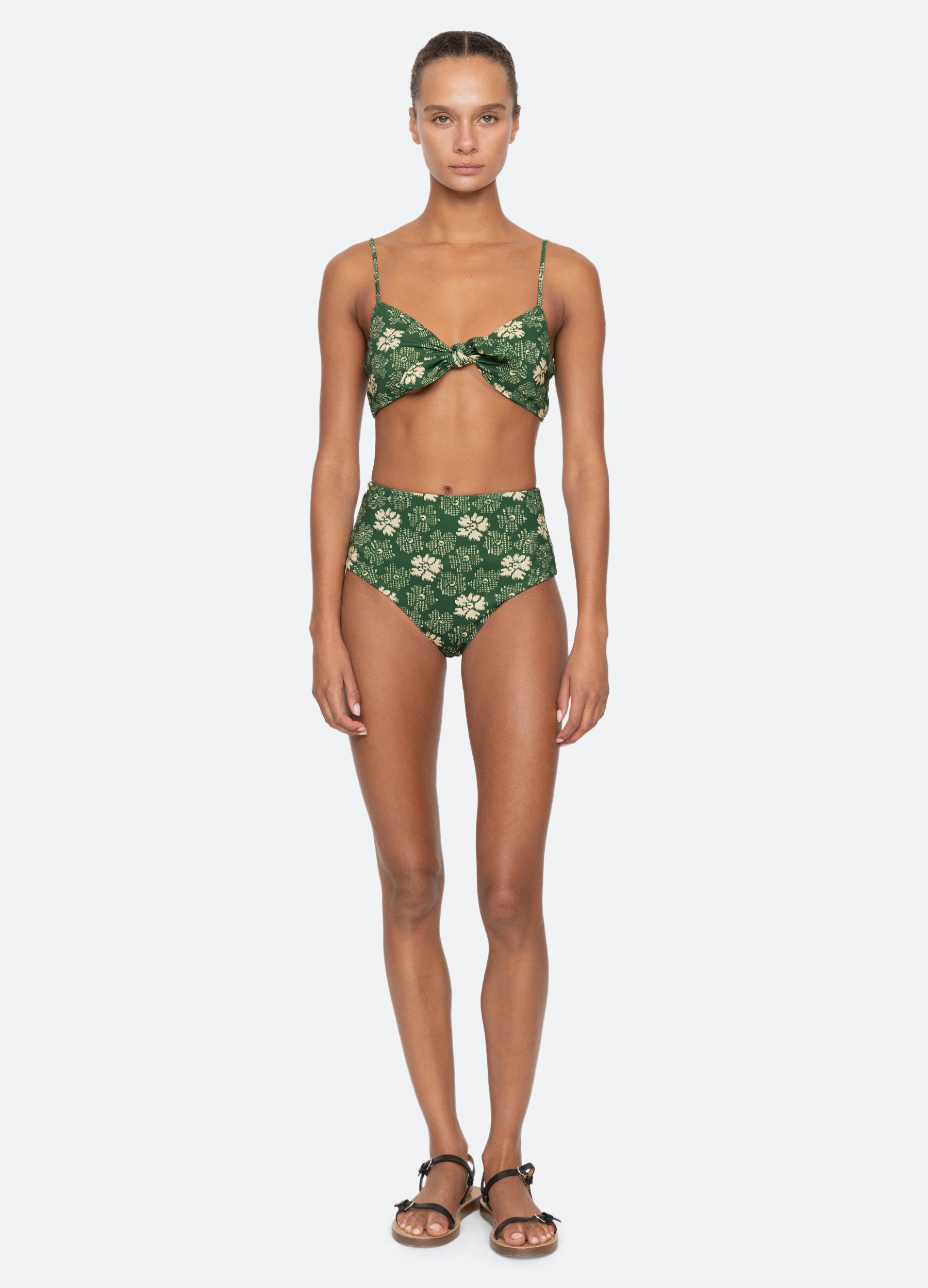 Green Gloria Bikini Bottom | Sea New York