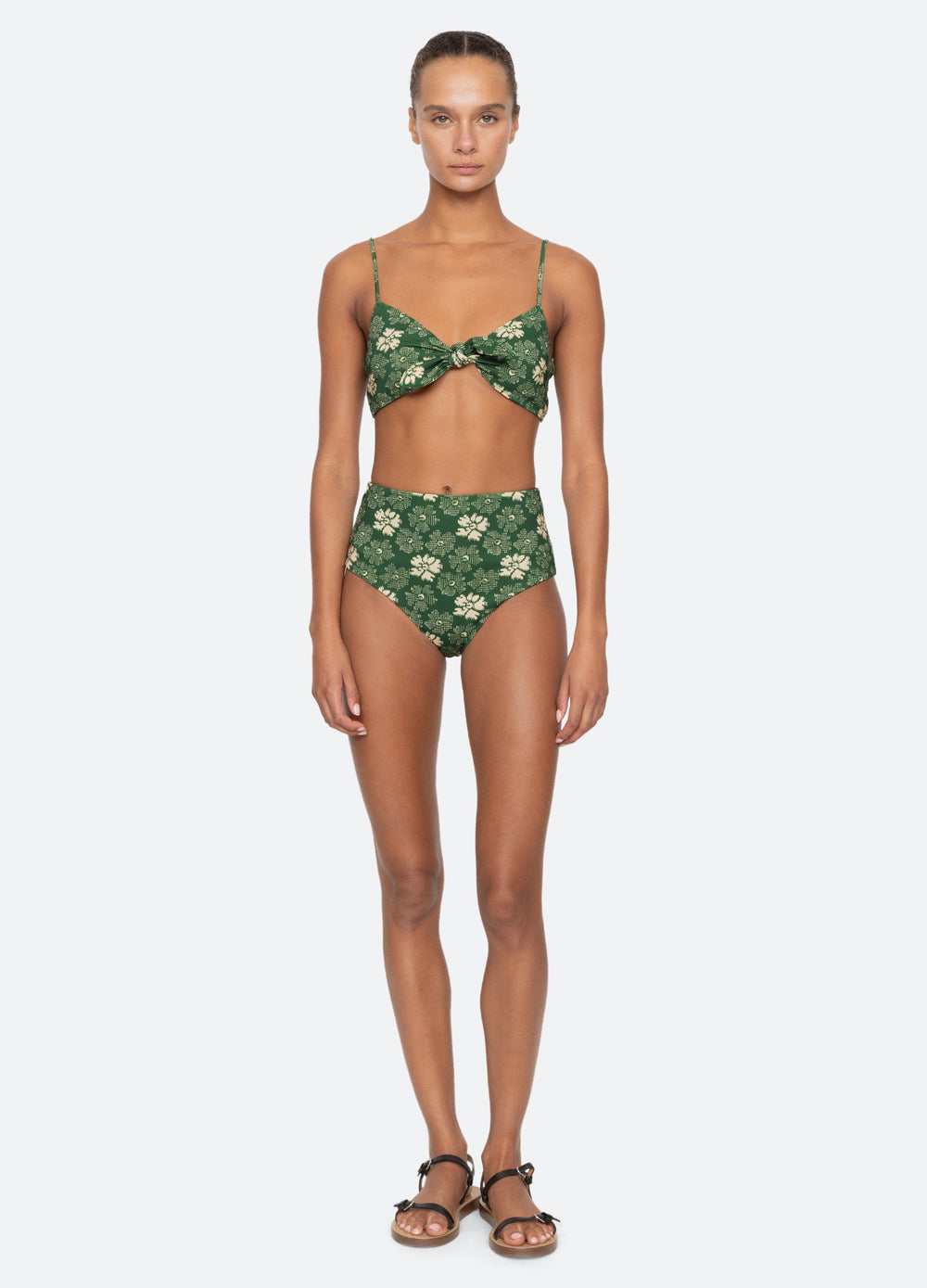 Green Gloria Bikini Bottom | Sea New York