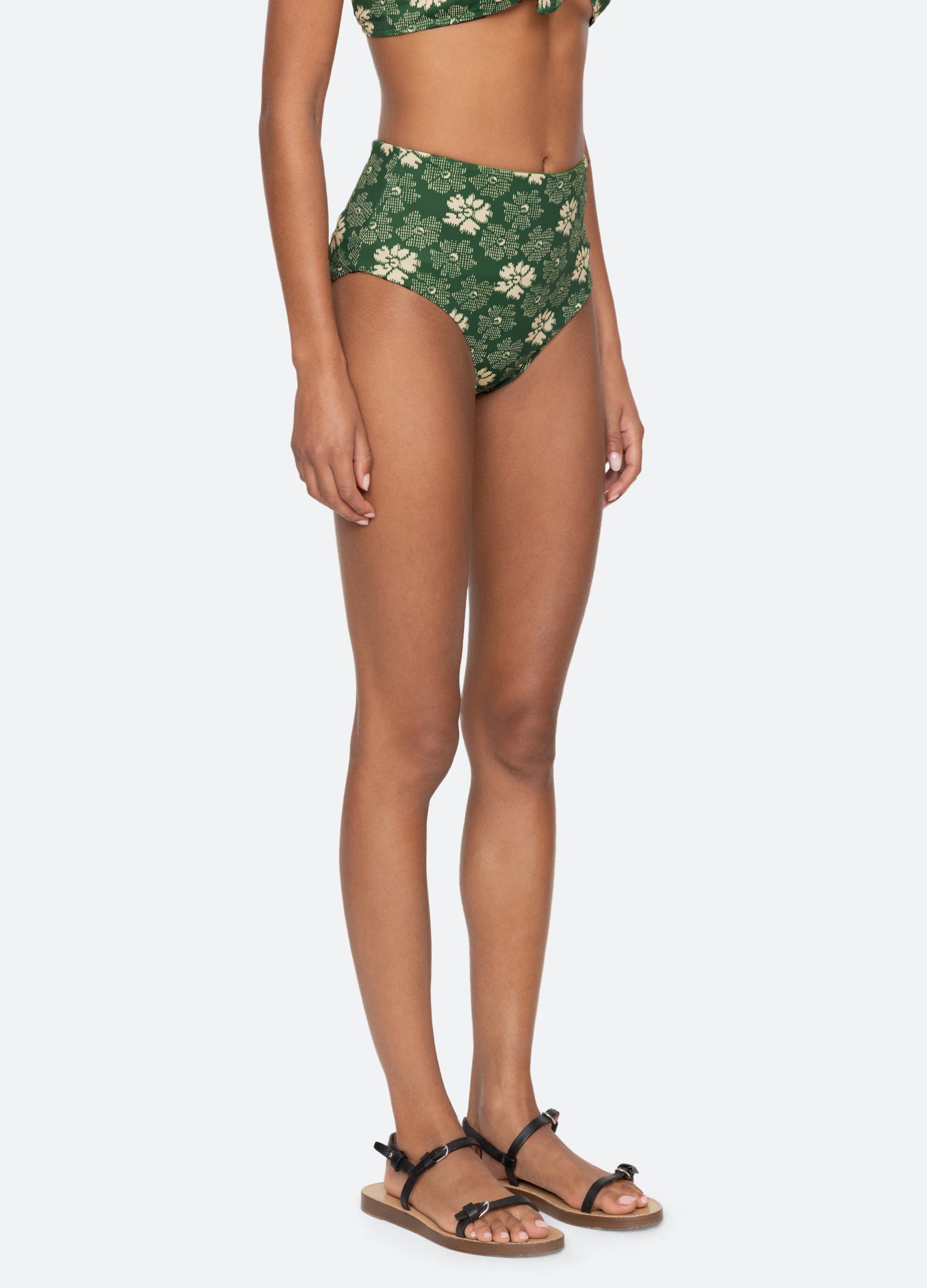 Green Gloria Bikini Bottom | Sea New York