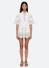White Leila Coverup | Sea New York