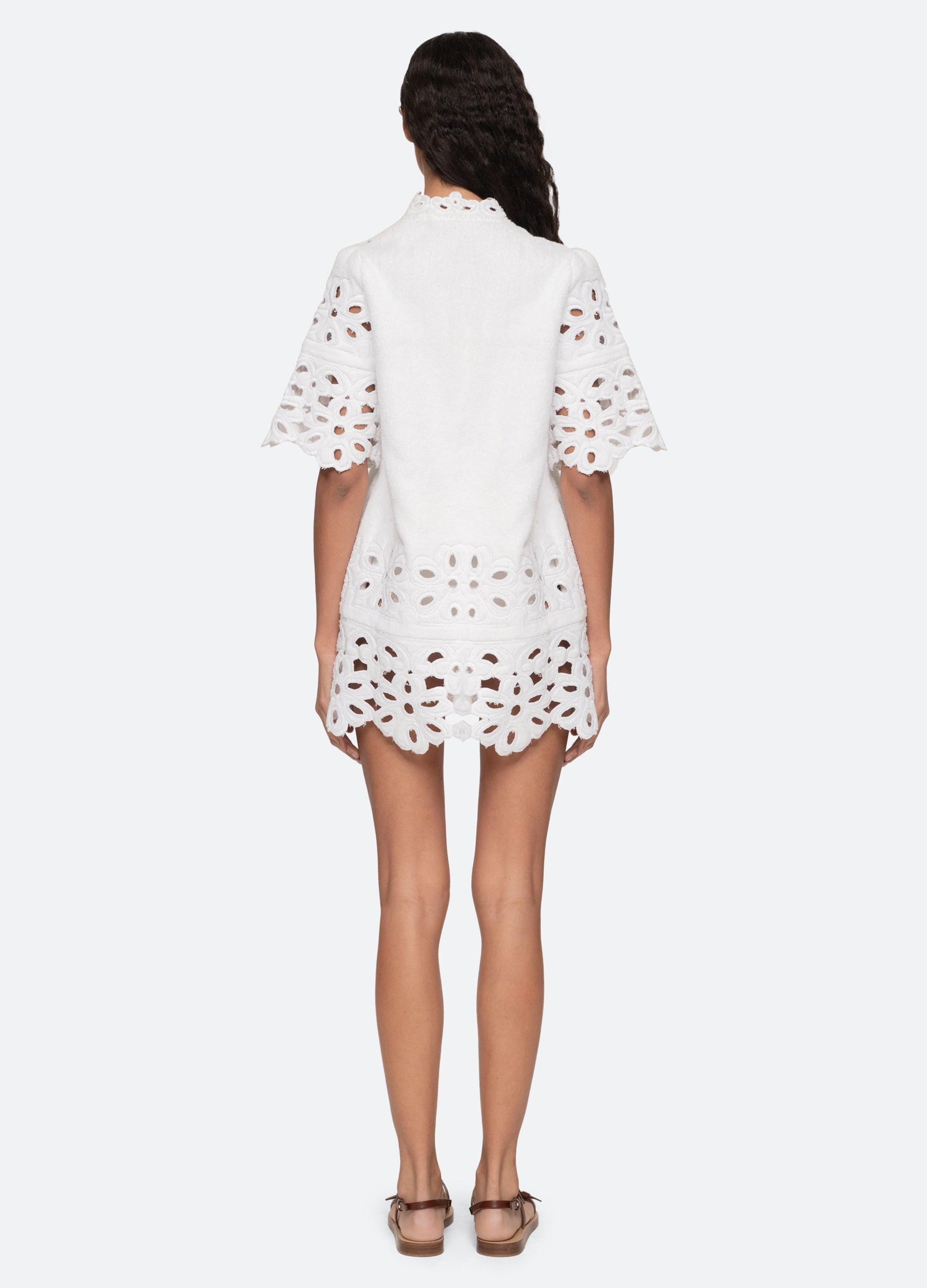 White Leila Coverup | Sea New York