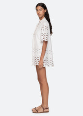 White Leila Coverup | Sea New York