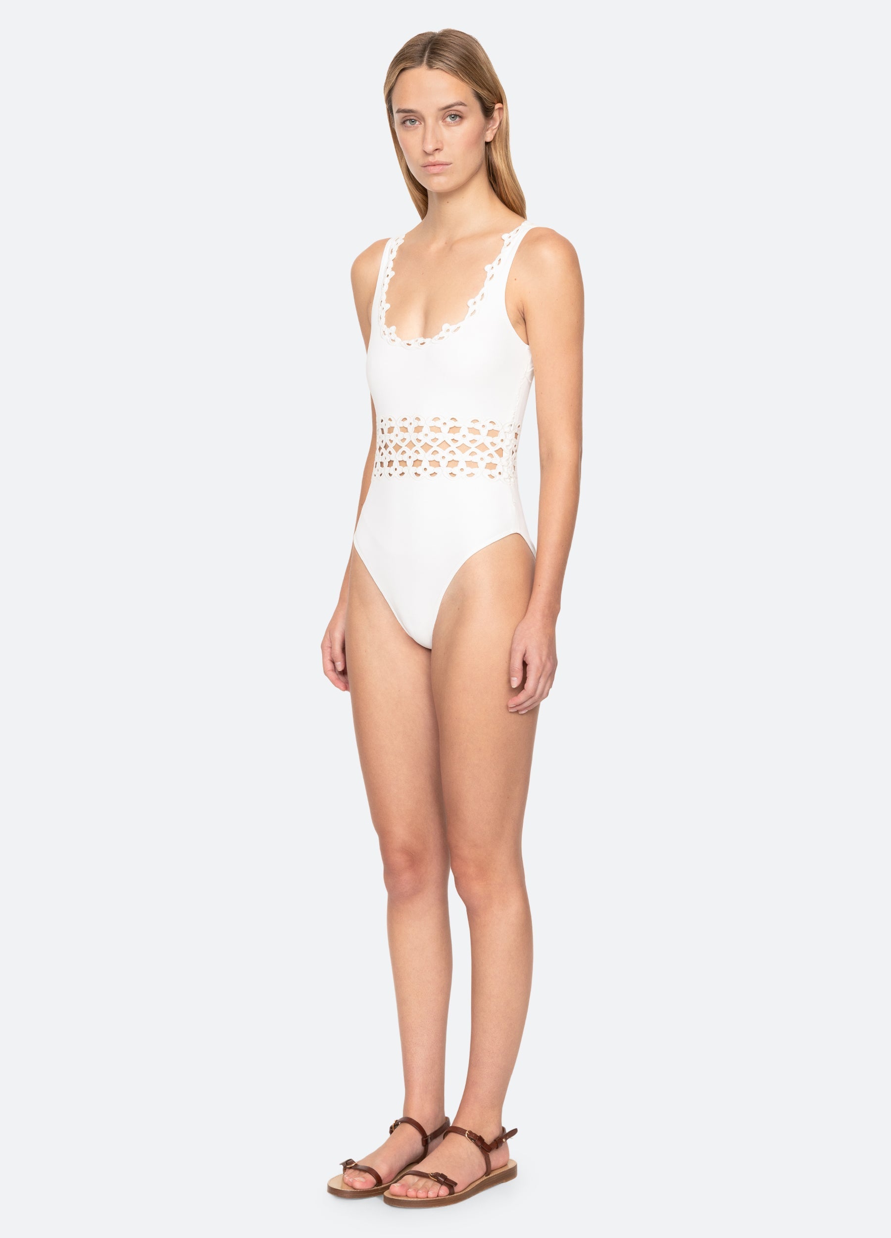 Navy Leila One Piece | Sea New York