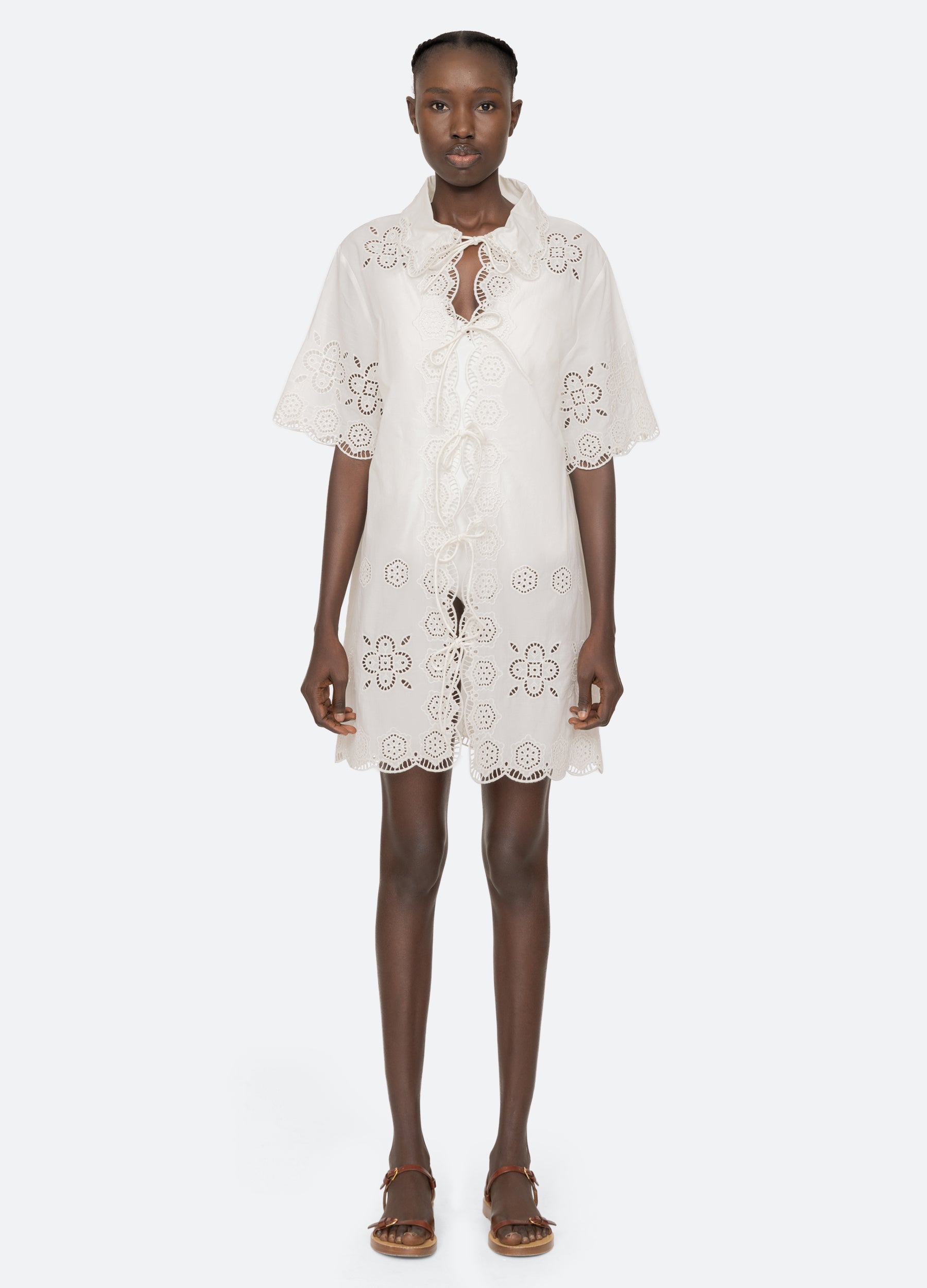White Babette Coverup | Sea New York