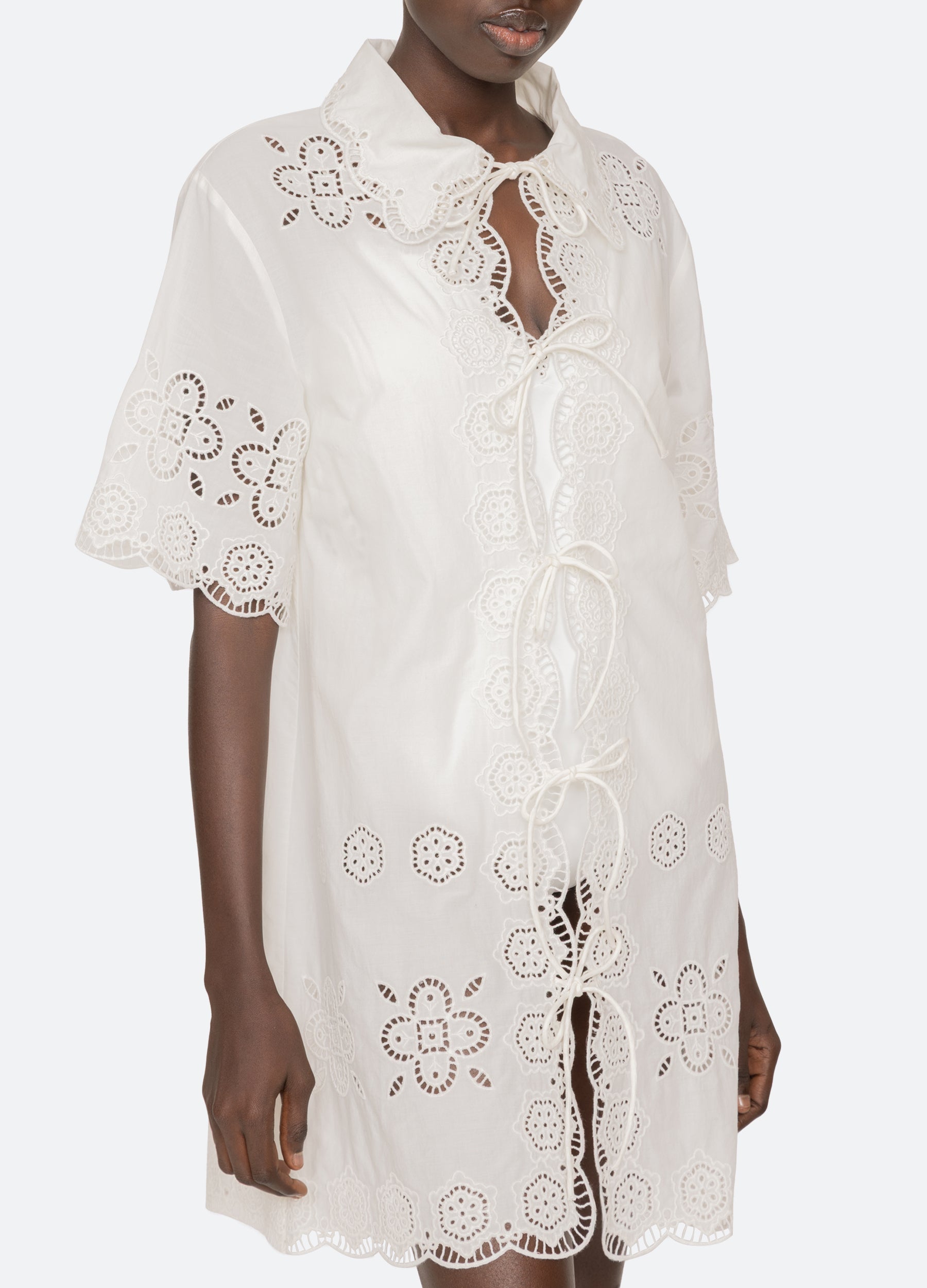 White Babette Coverup | Sea New York