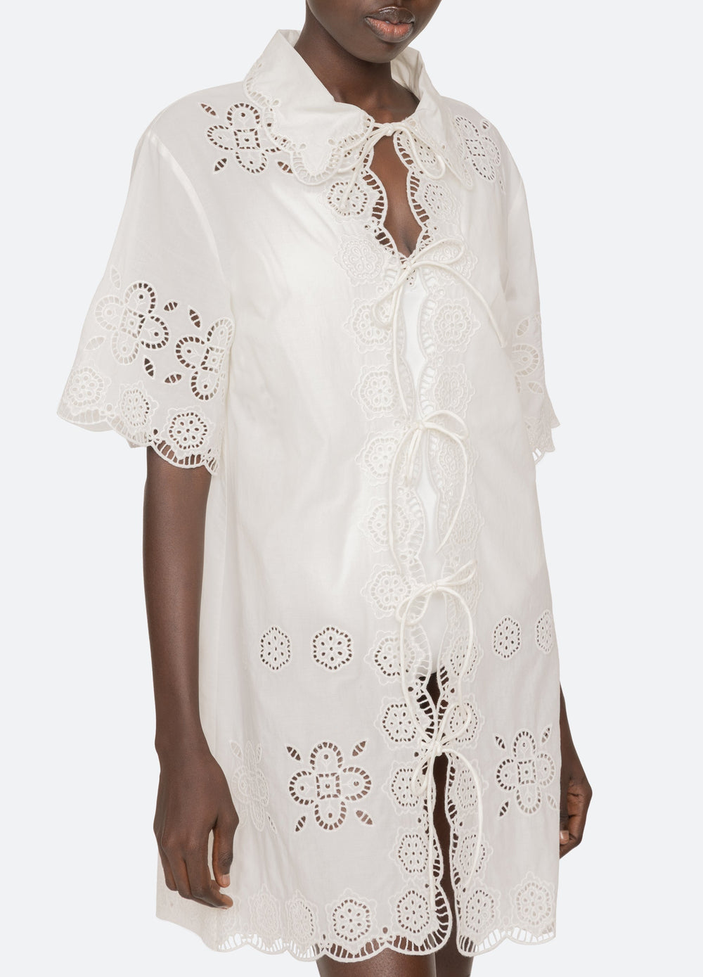 White Babette Coverup | Sea New York