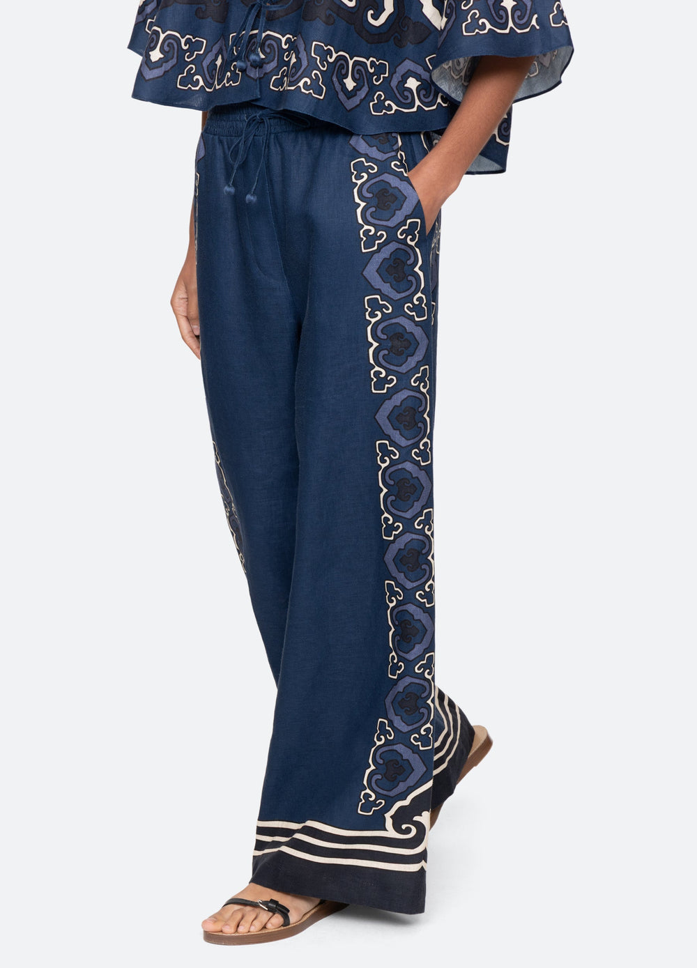 Navy Blaise Pants | Sea New York