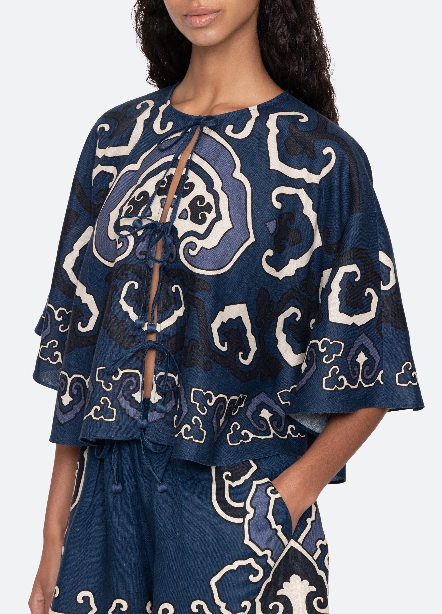 Navy Blaise Top | Sea New York