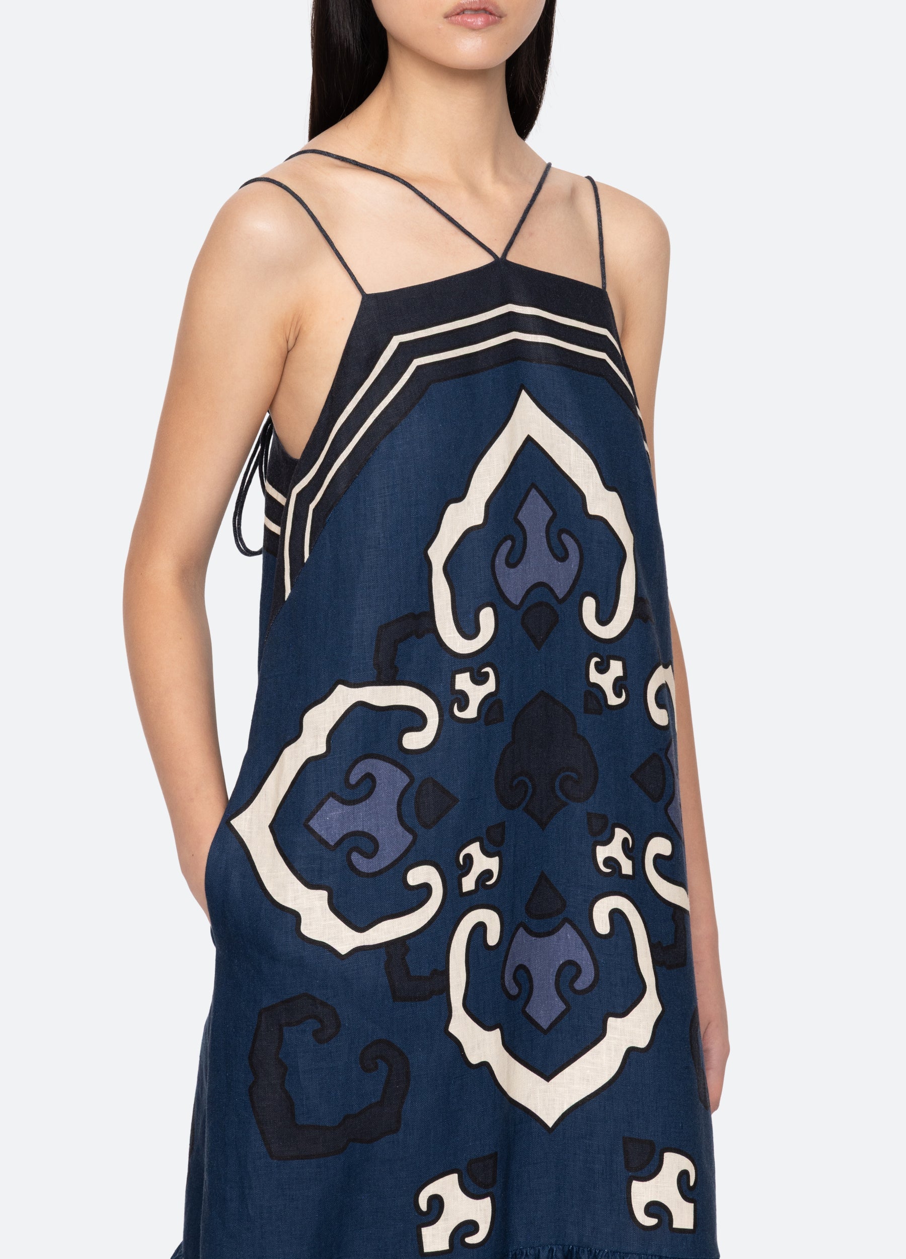 Navy Blaise Dress | Sea New York