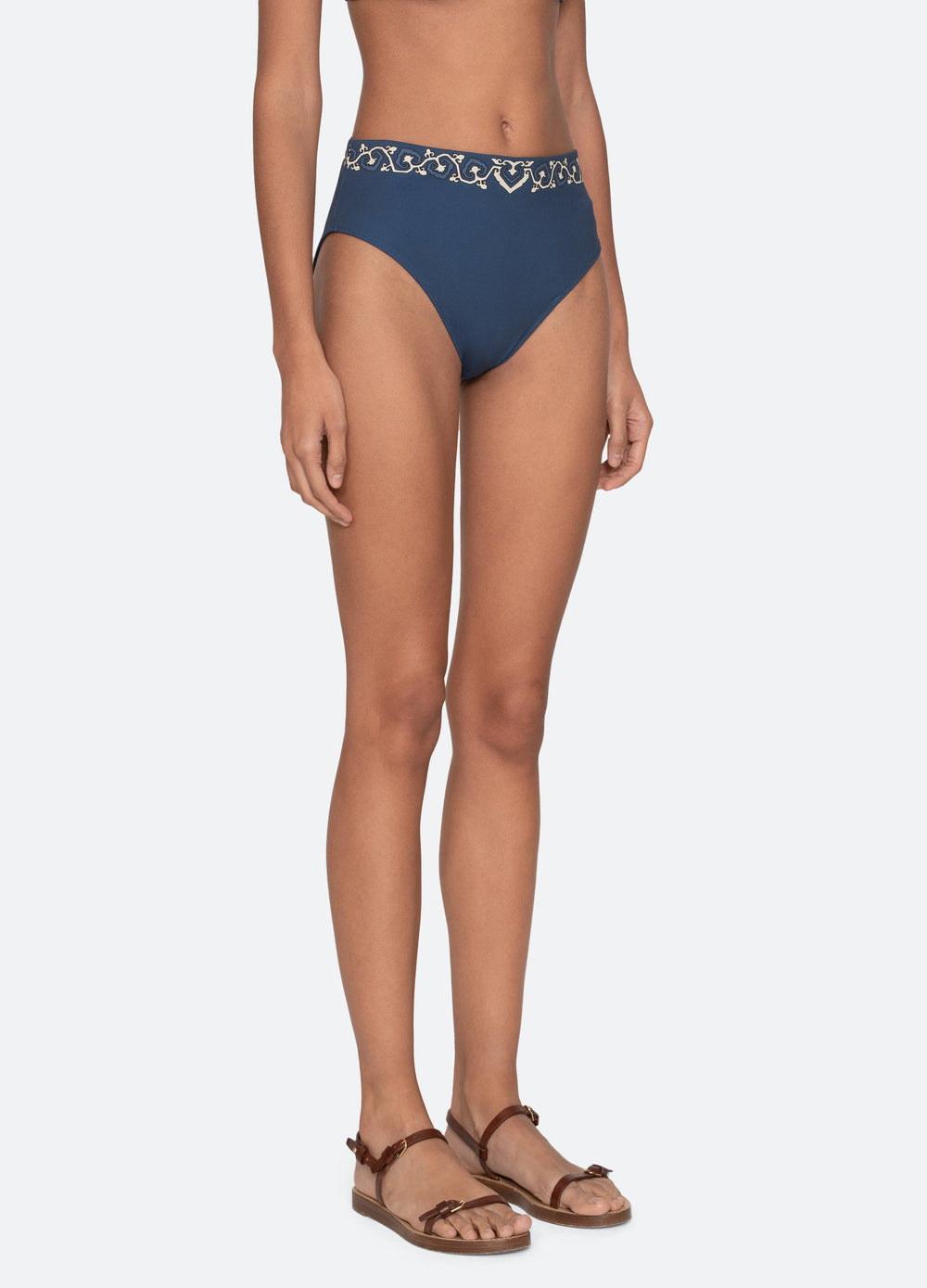 Navy Blaise Bikini Bottom | Sea New York