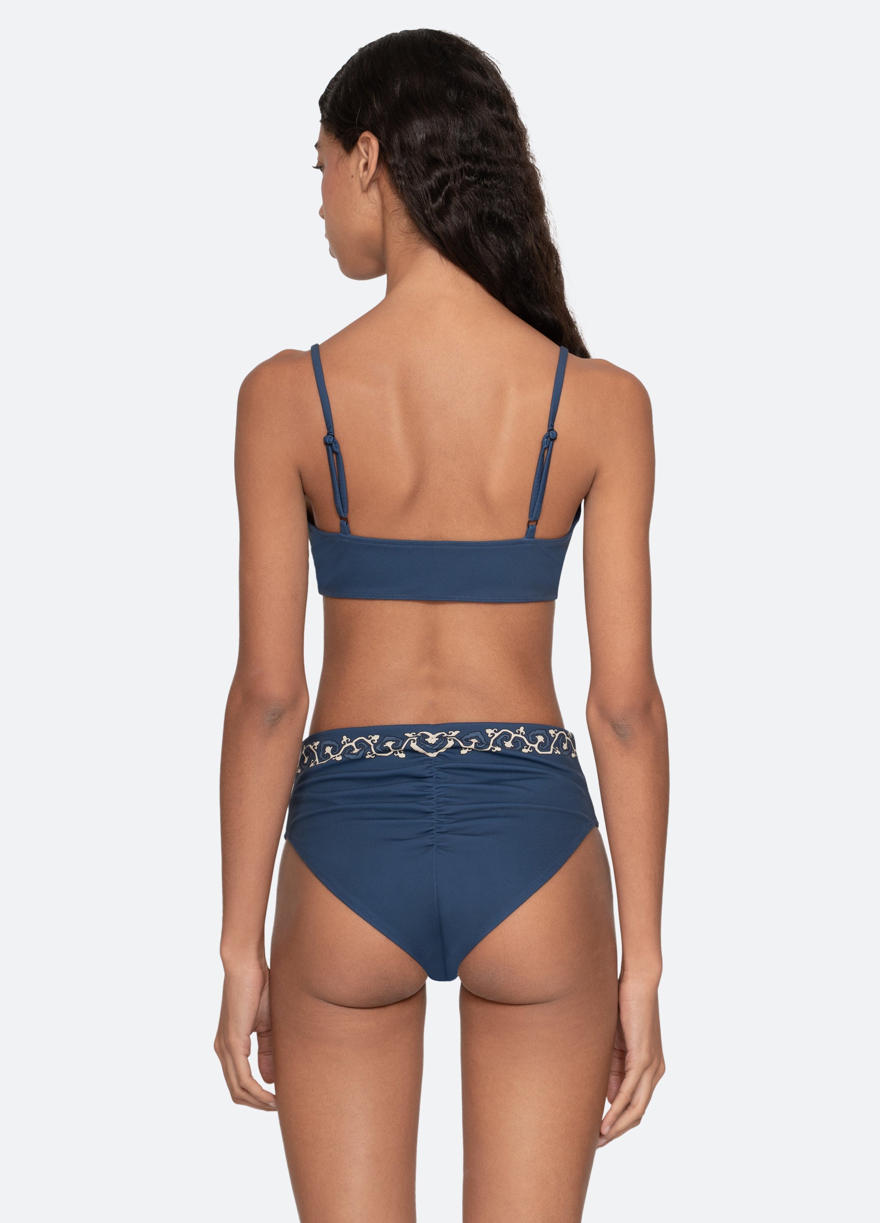 Navy Blaise Bikini Top | Sea New York