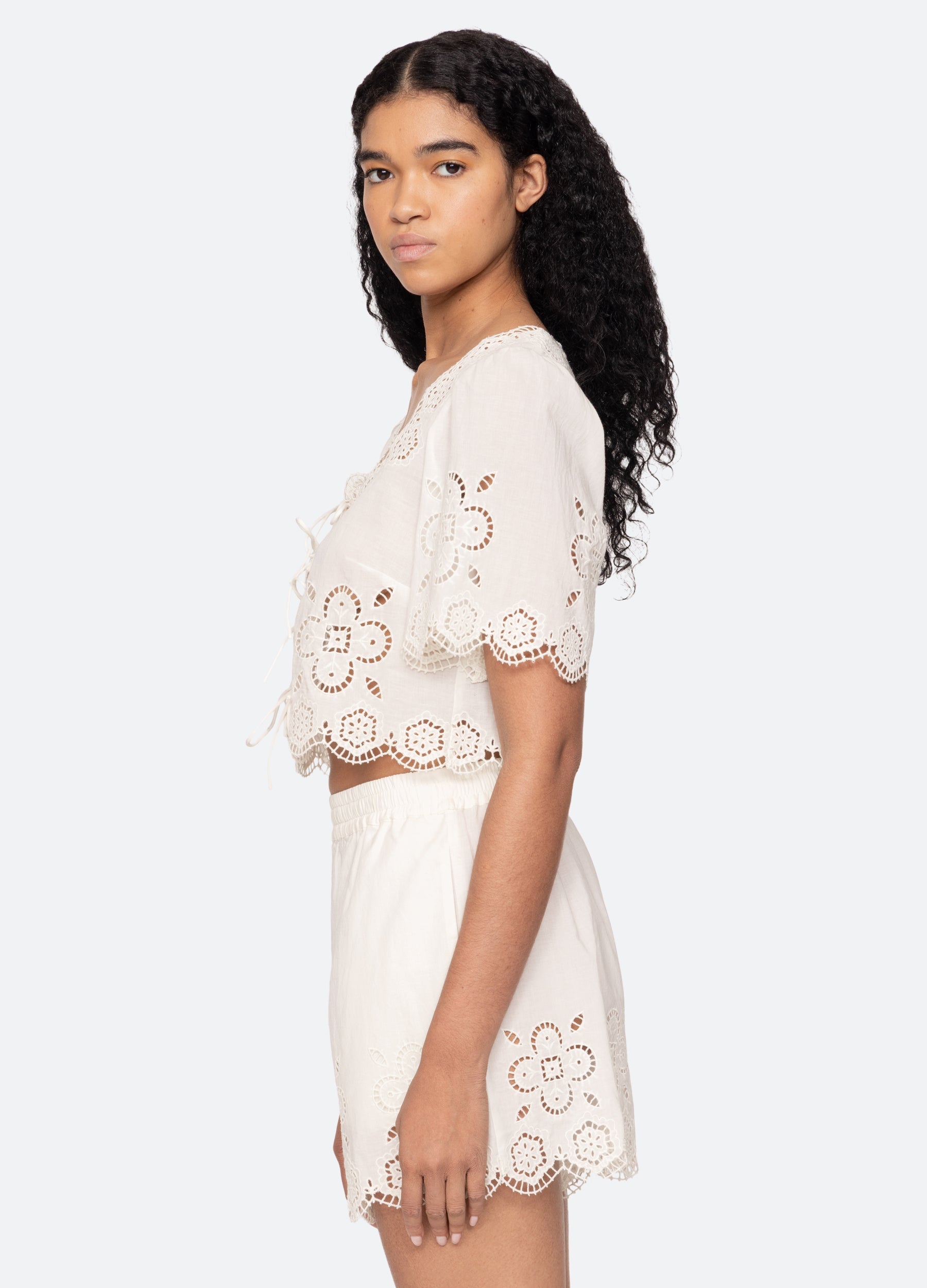 White Babette Top | Sea New York