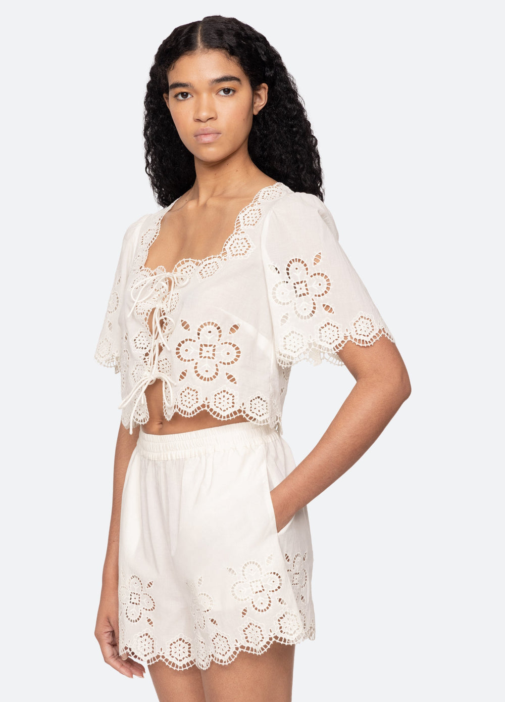 White Babette Top | Sea New York