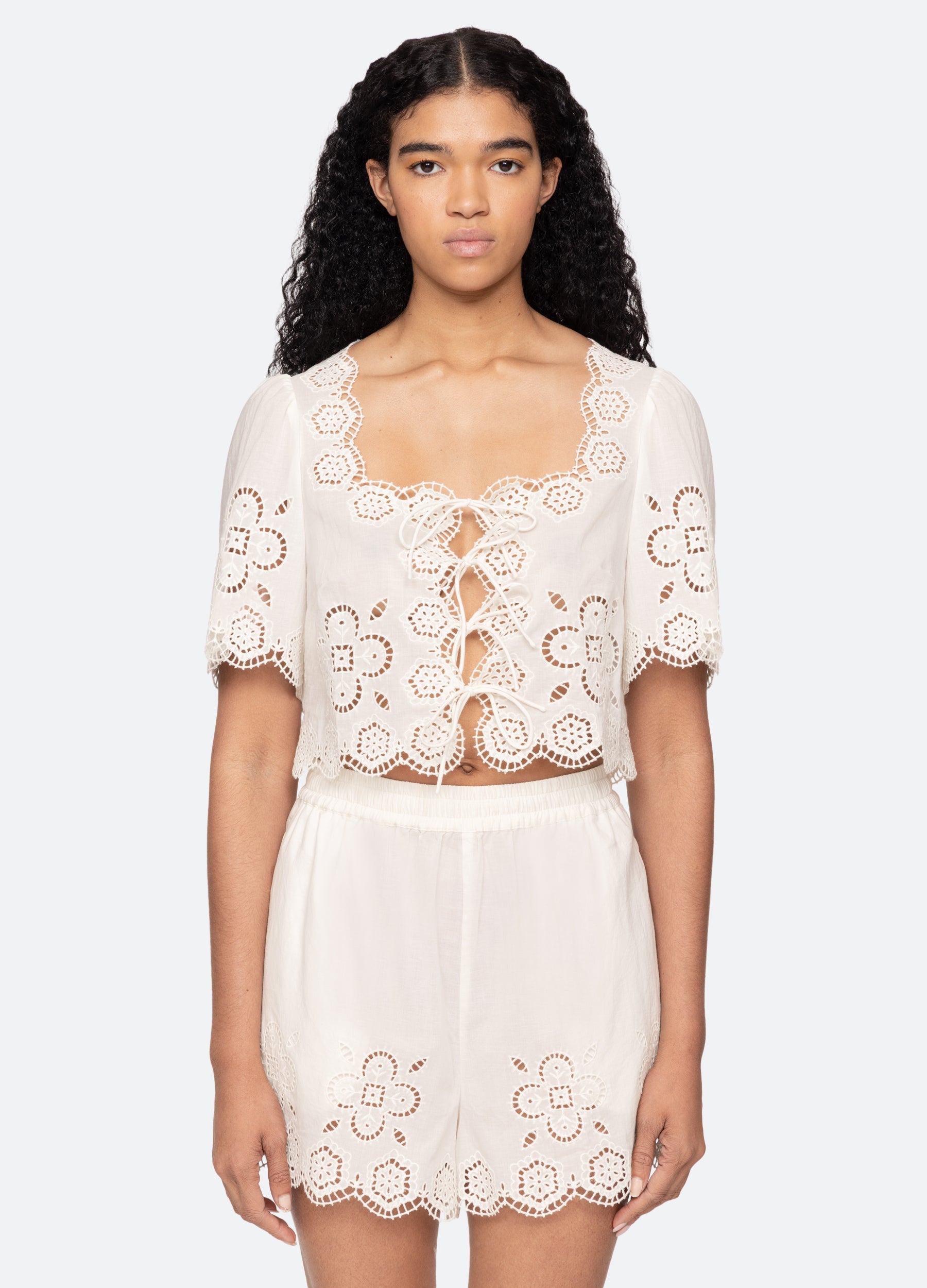 White Babette Top | Sea New York