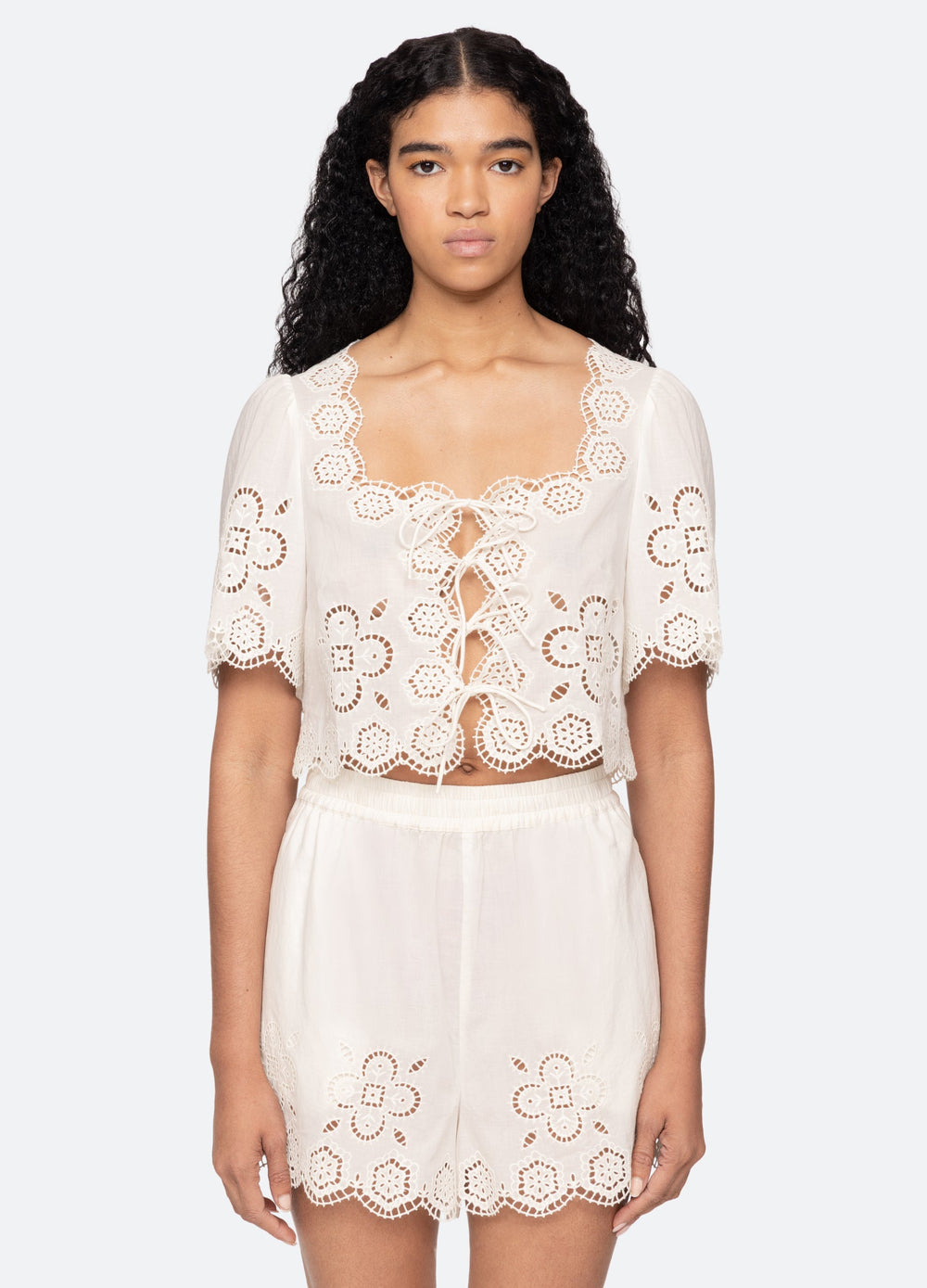 White Babette Top | Sea New York