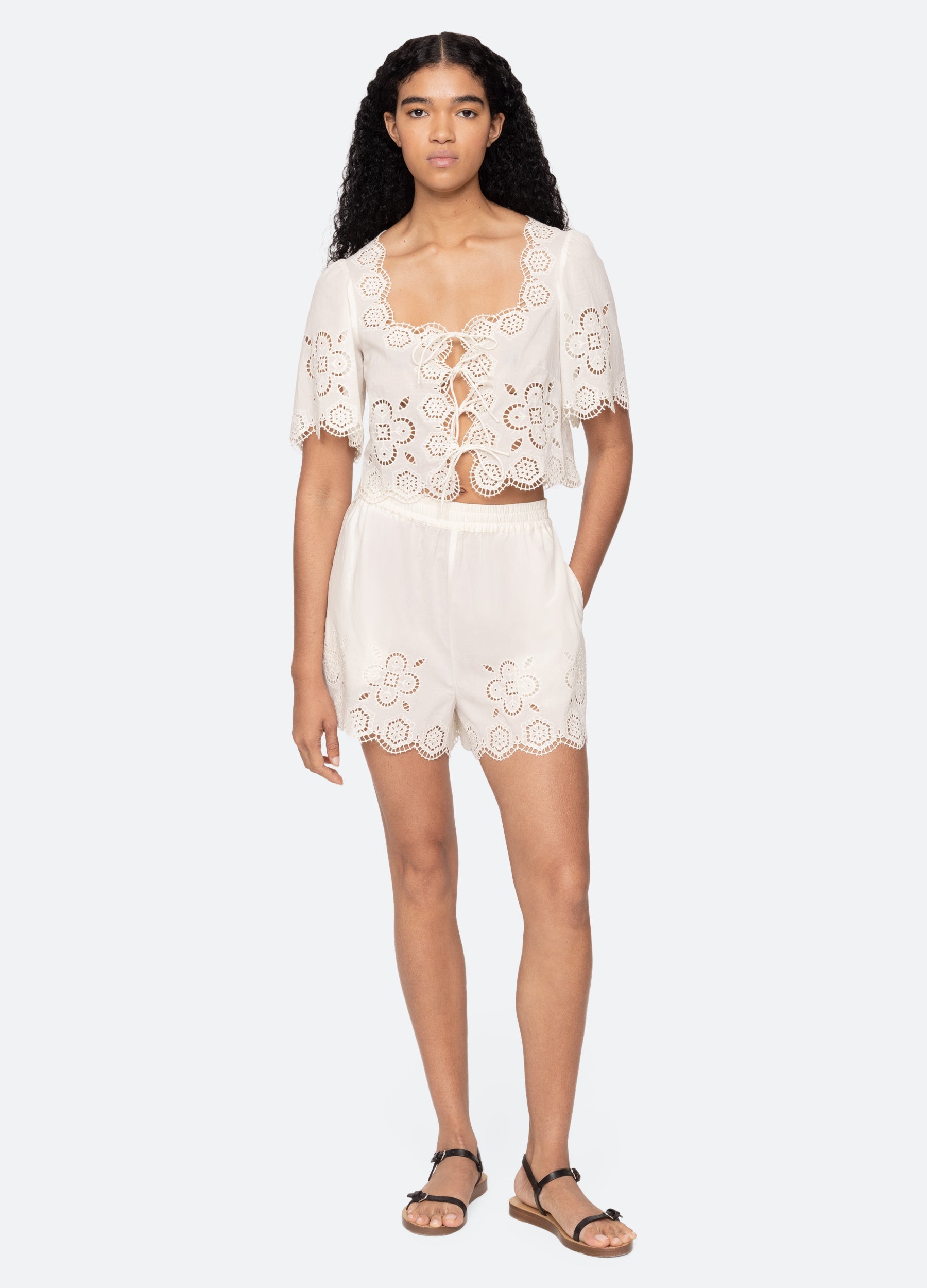 White Babette Top | Sea New York