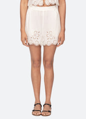 White Babette Shorts | Sea New York