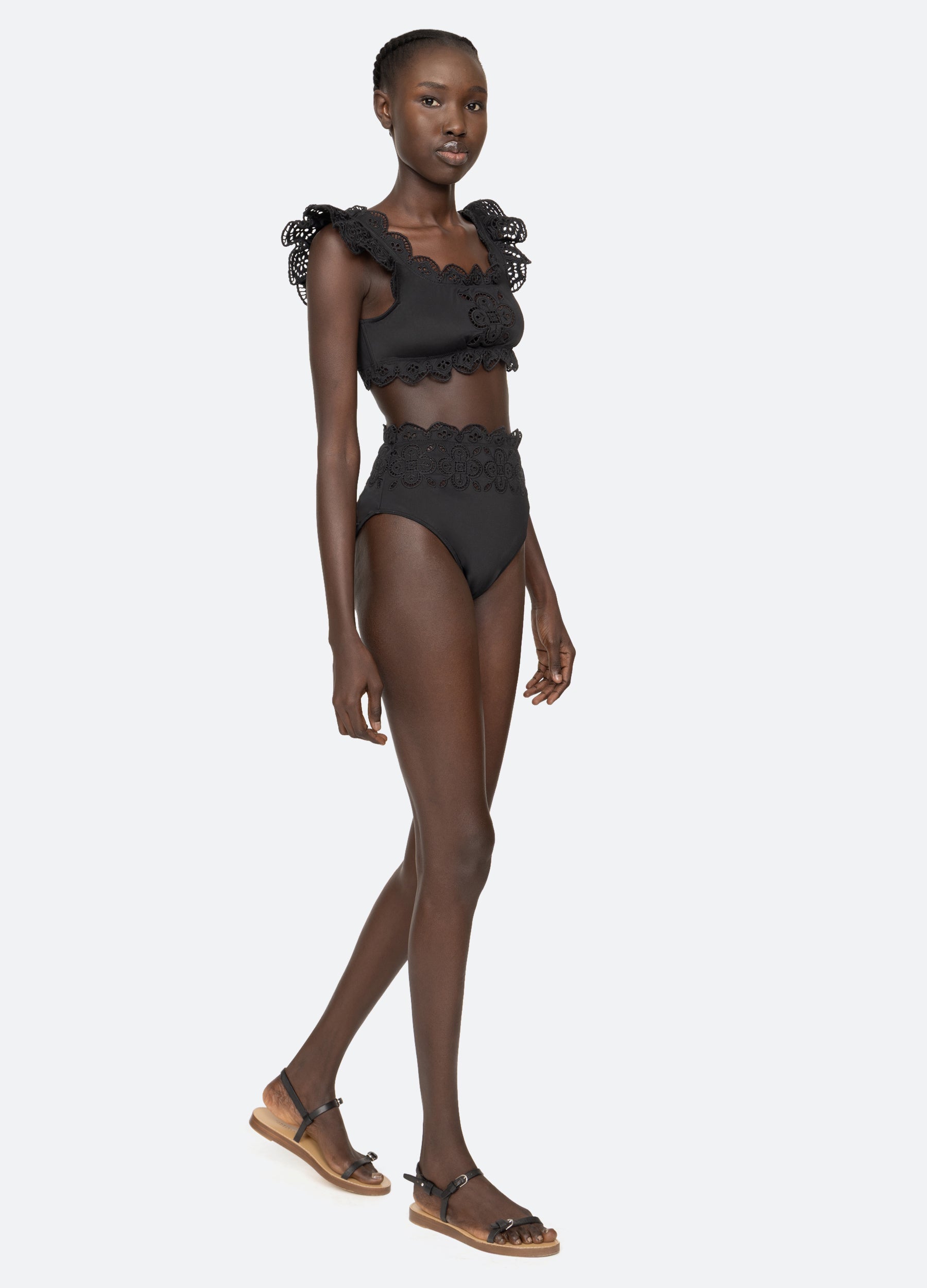 Black Babette Bikini Top | Sea New York