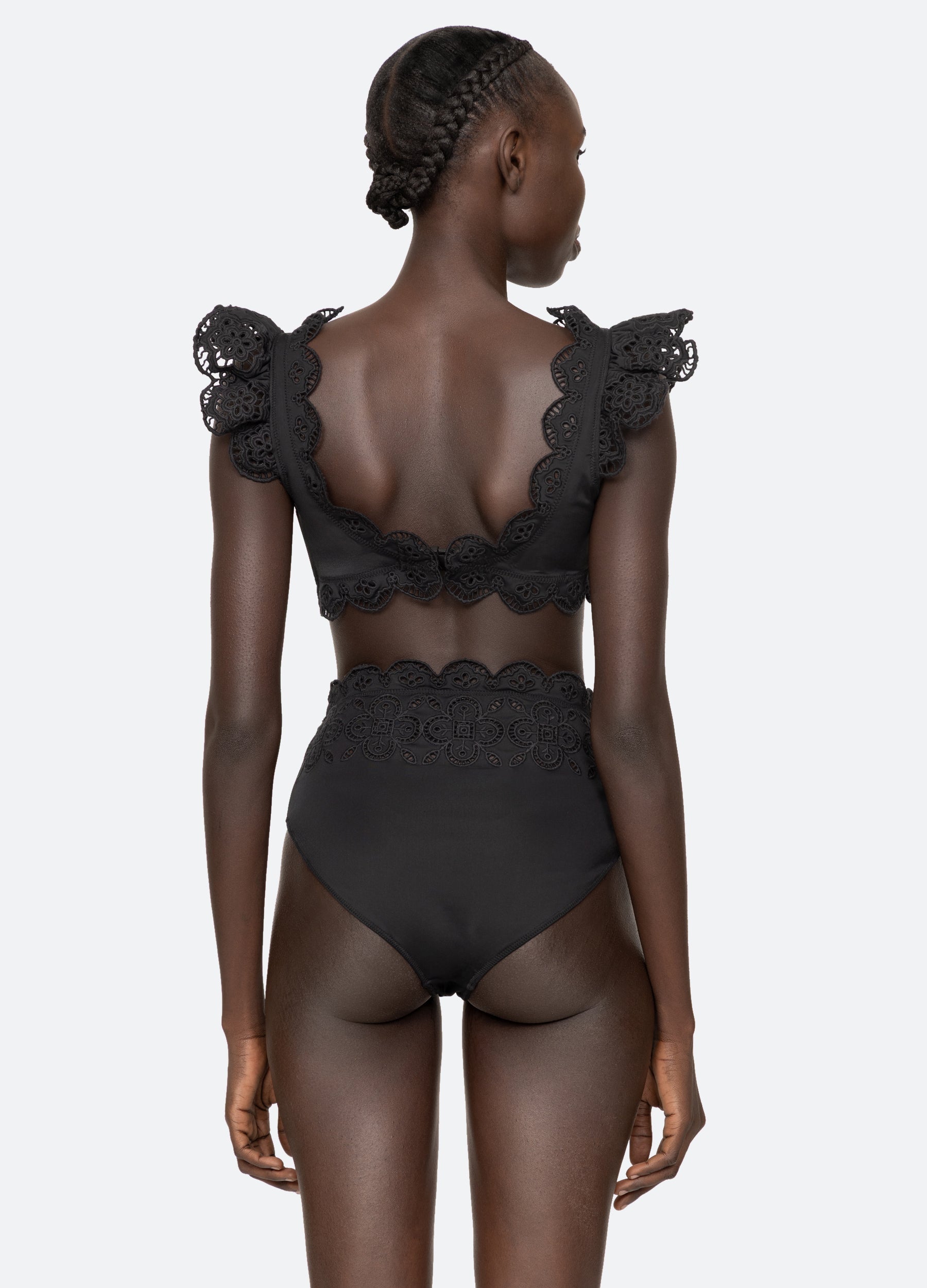 Black Babette Bikini Top | Sea New York