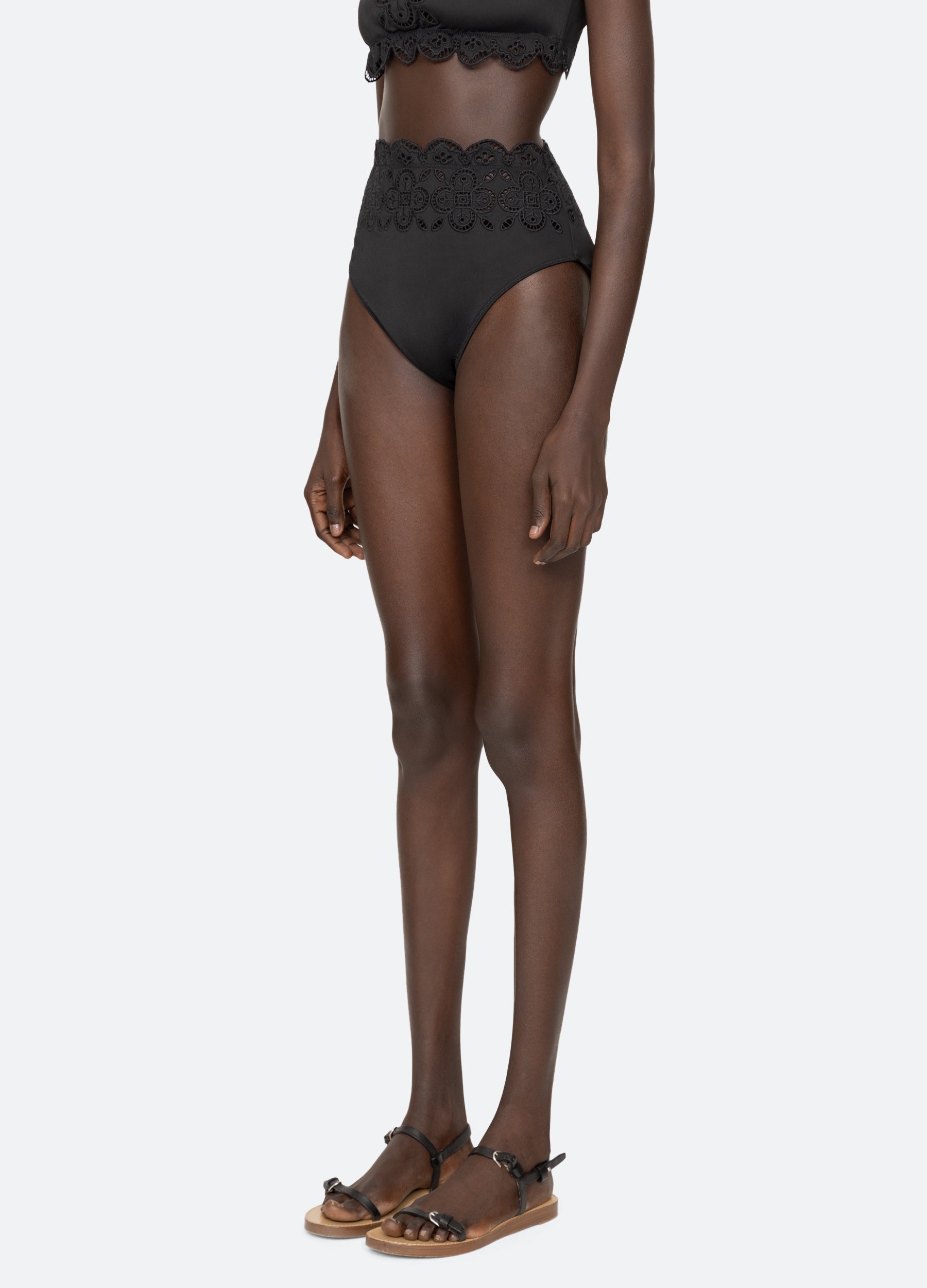 Black Babette Bikini Bottom | Sea New York