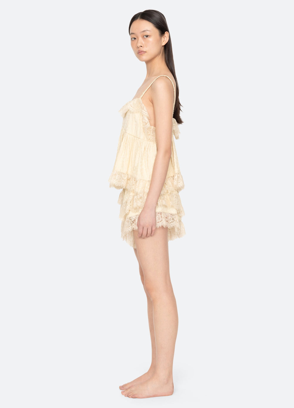 Yellow Lila Short PJ Set | Sea New York