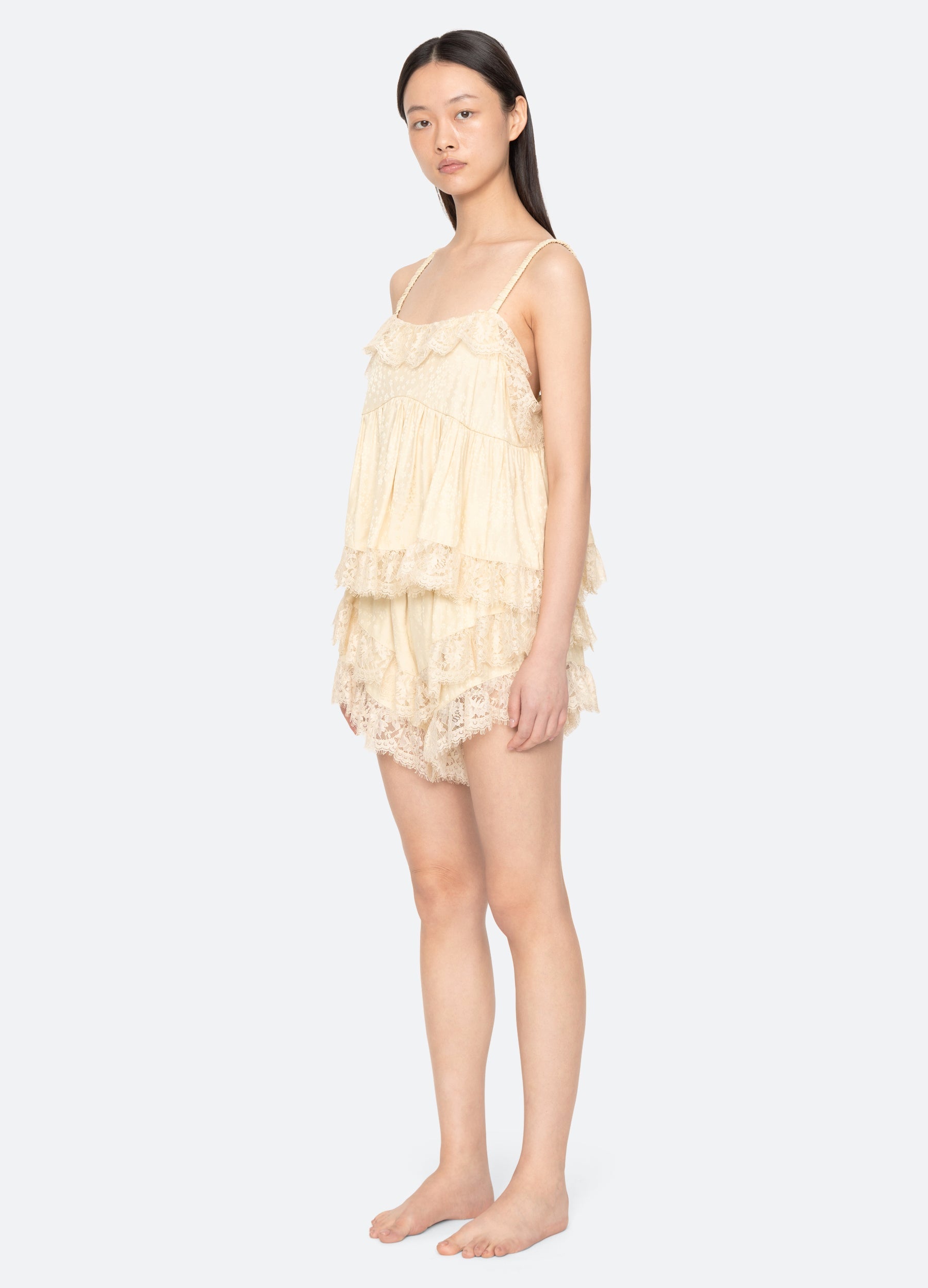 Yellow Lila Short PJ Set | Sea New York