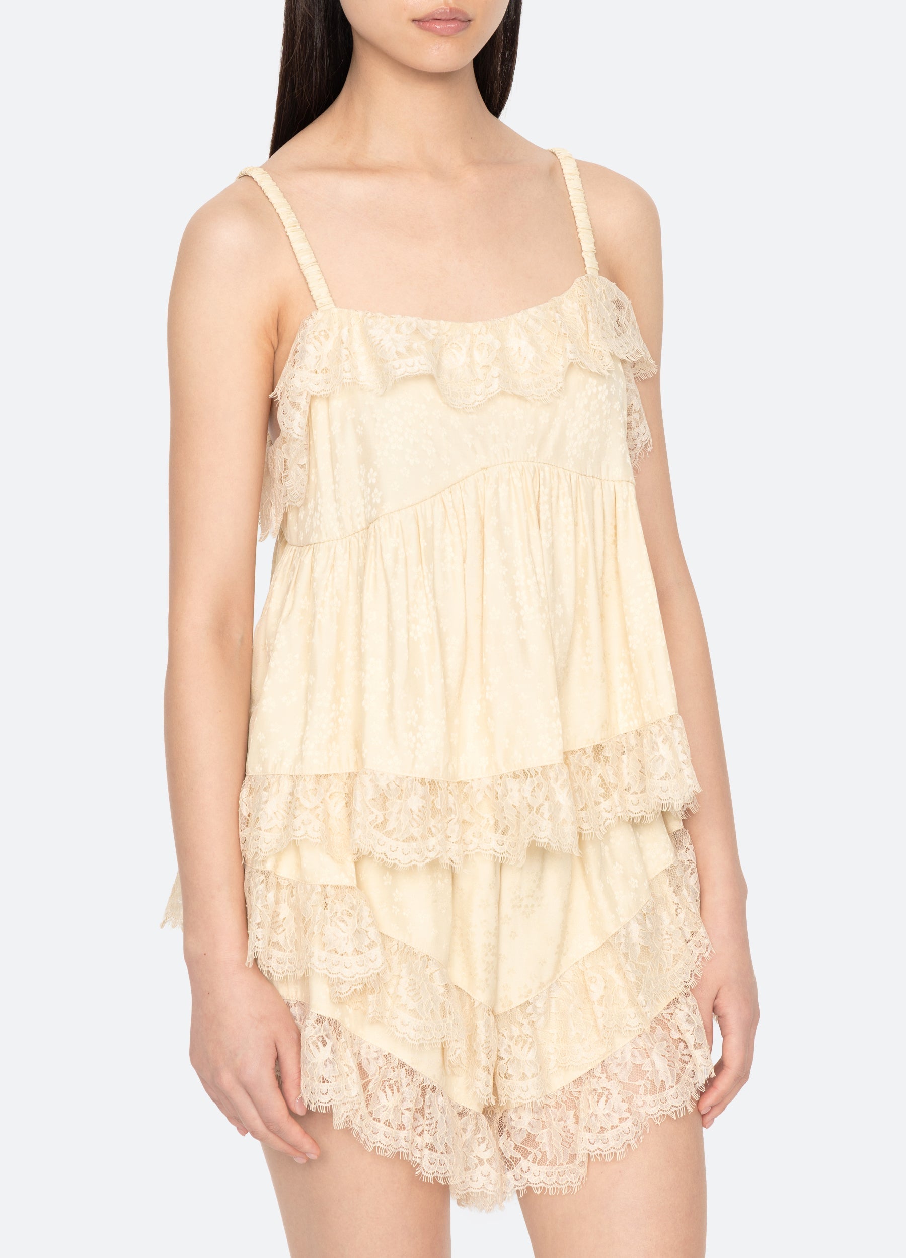 Yellow Lila Short PJ Set | Sea New York