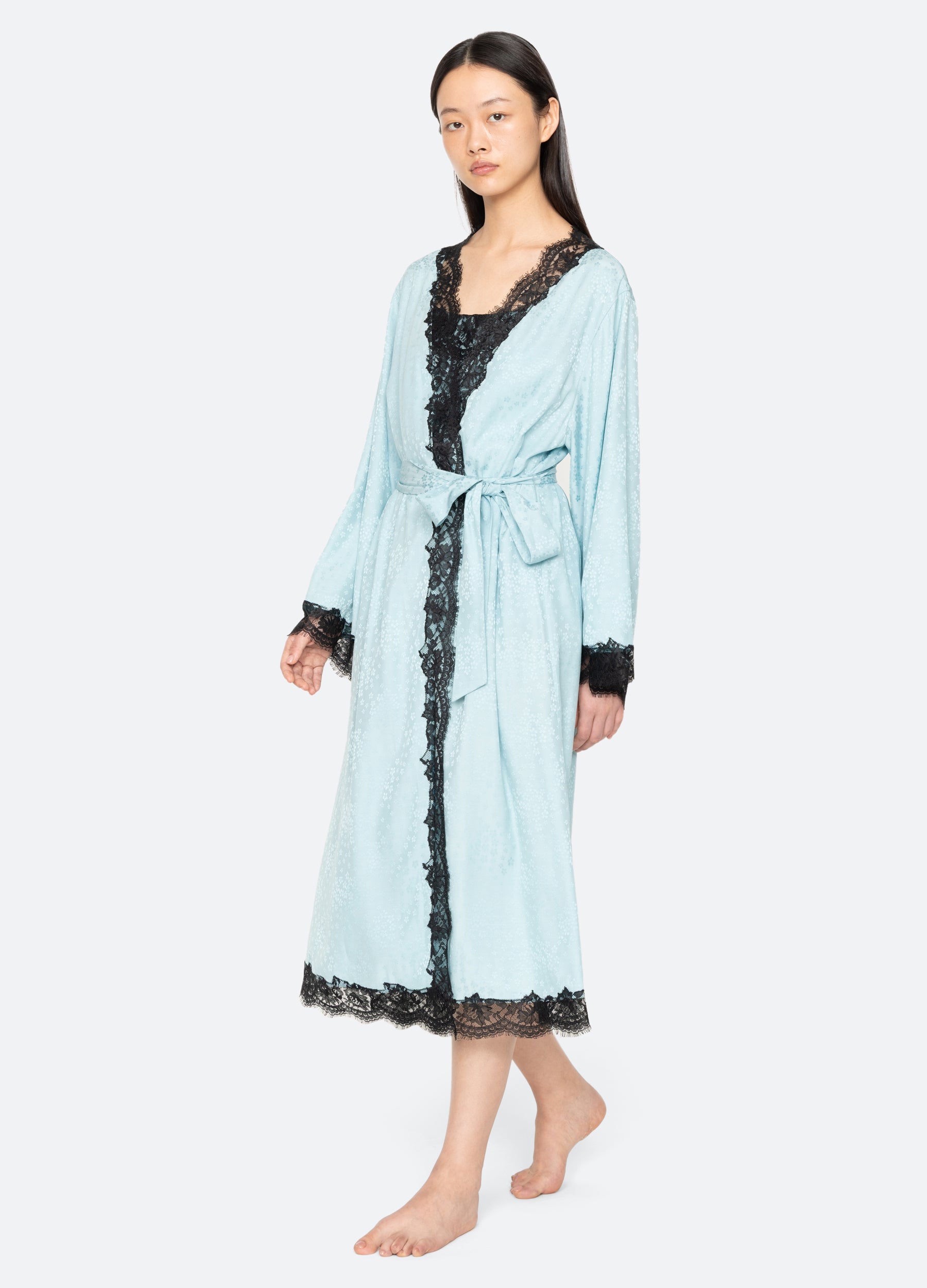 Blue Lila Robe | Sea New York