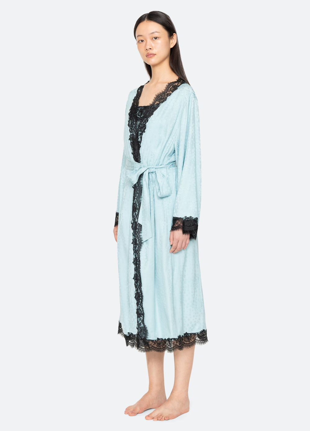 Blue Lila Robe | Sea New York