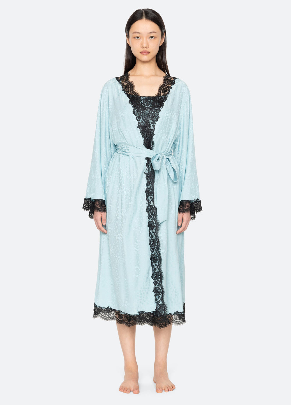 Blue Lila Robe | Sea New York