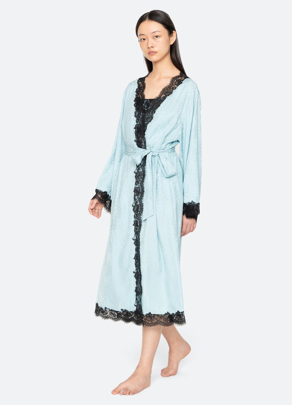 Blue Lila Robe | Sea New York