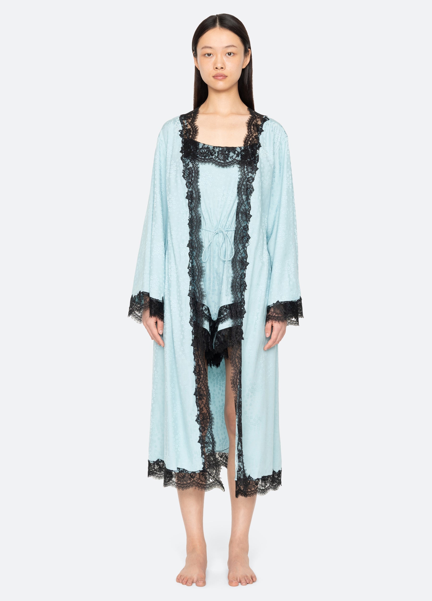 Blue Lila Robe | Sea New York