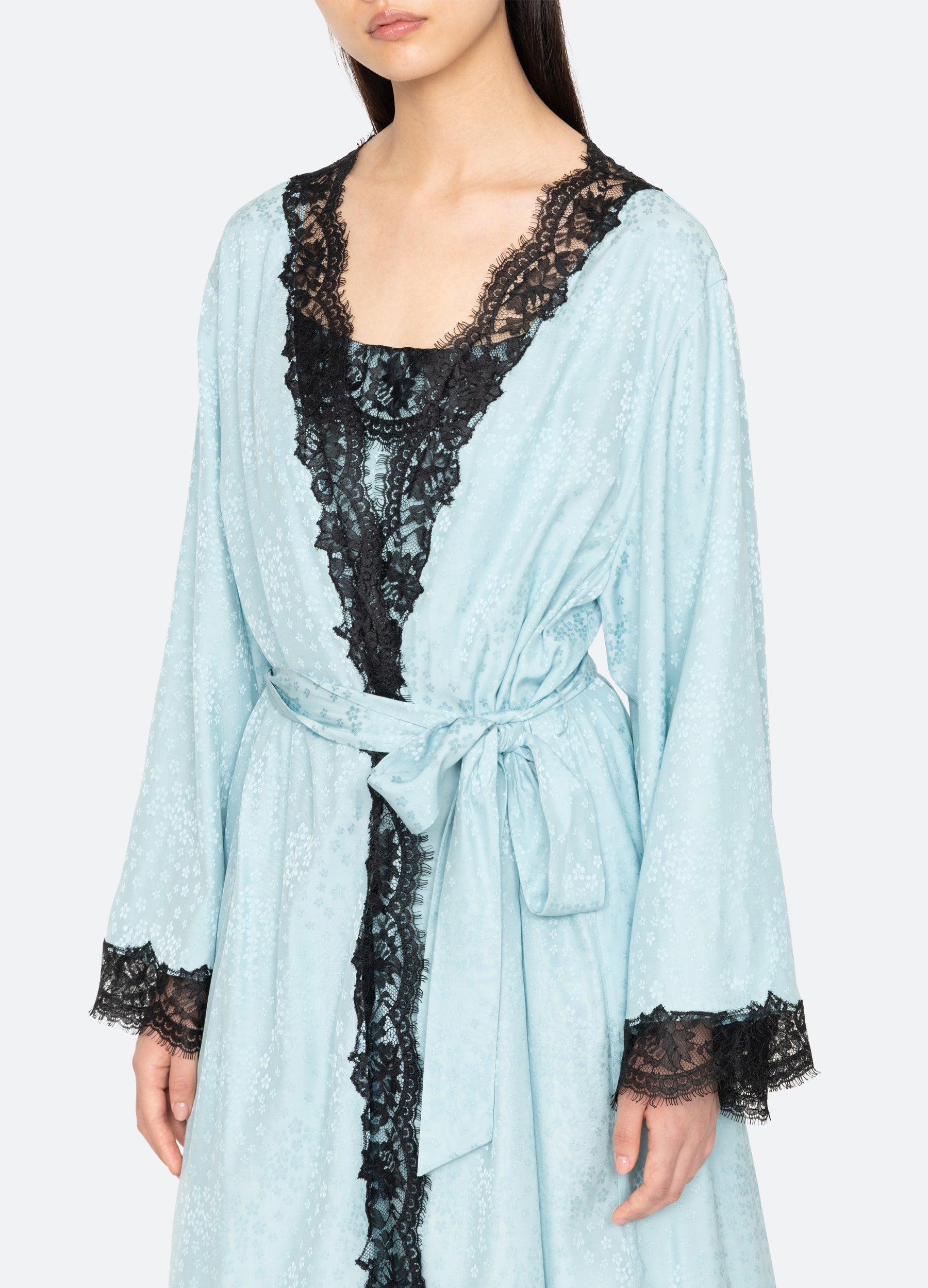 Blue Lila Robe | Sea New York