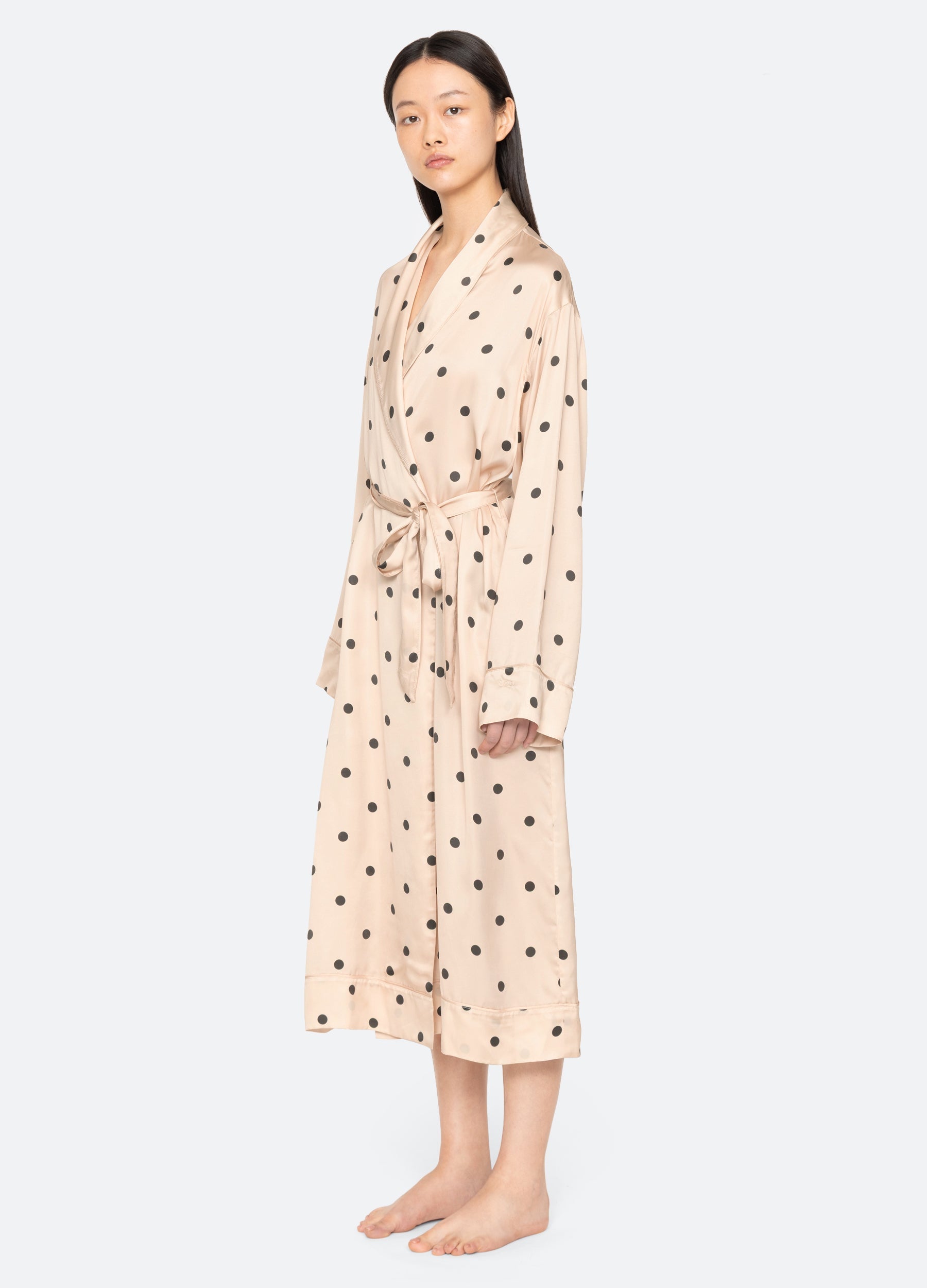 Cream Paulette Robe | Sea New York