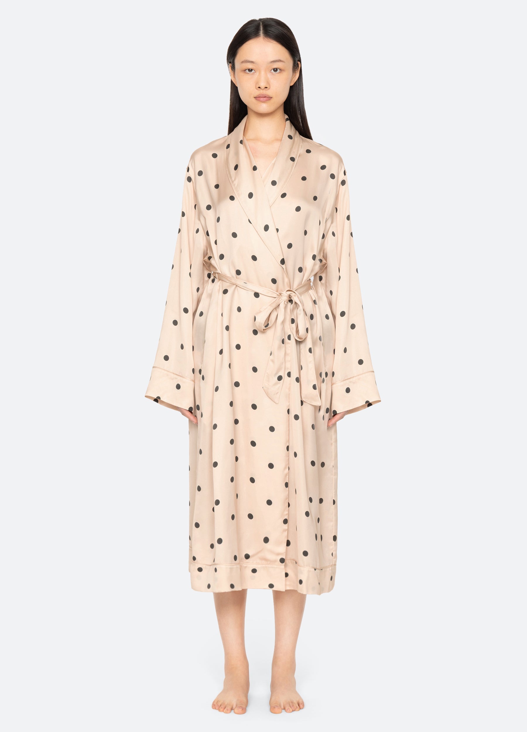 Cream Paulette Robe | Sea New York