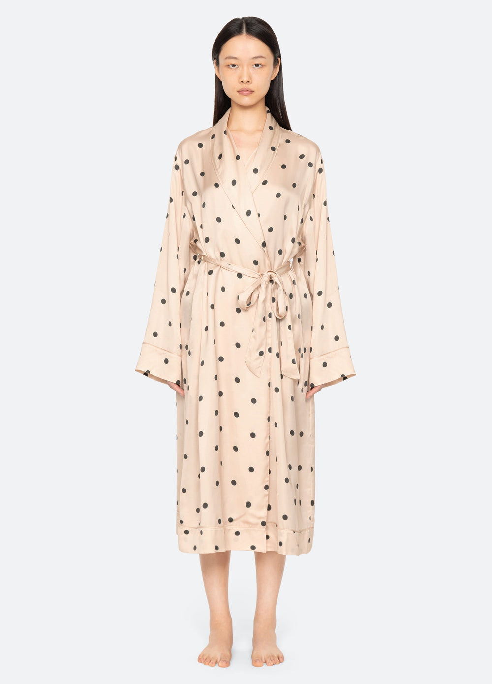 Cream Paulette Robe | Sea New York