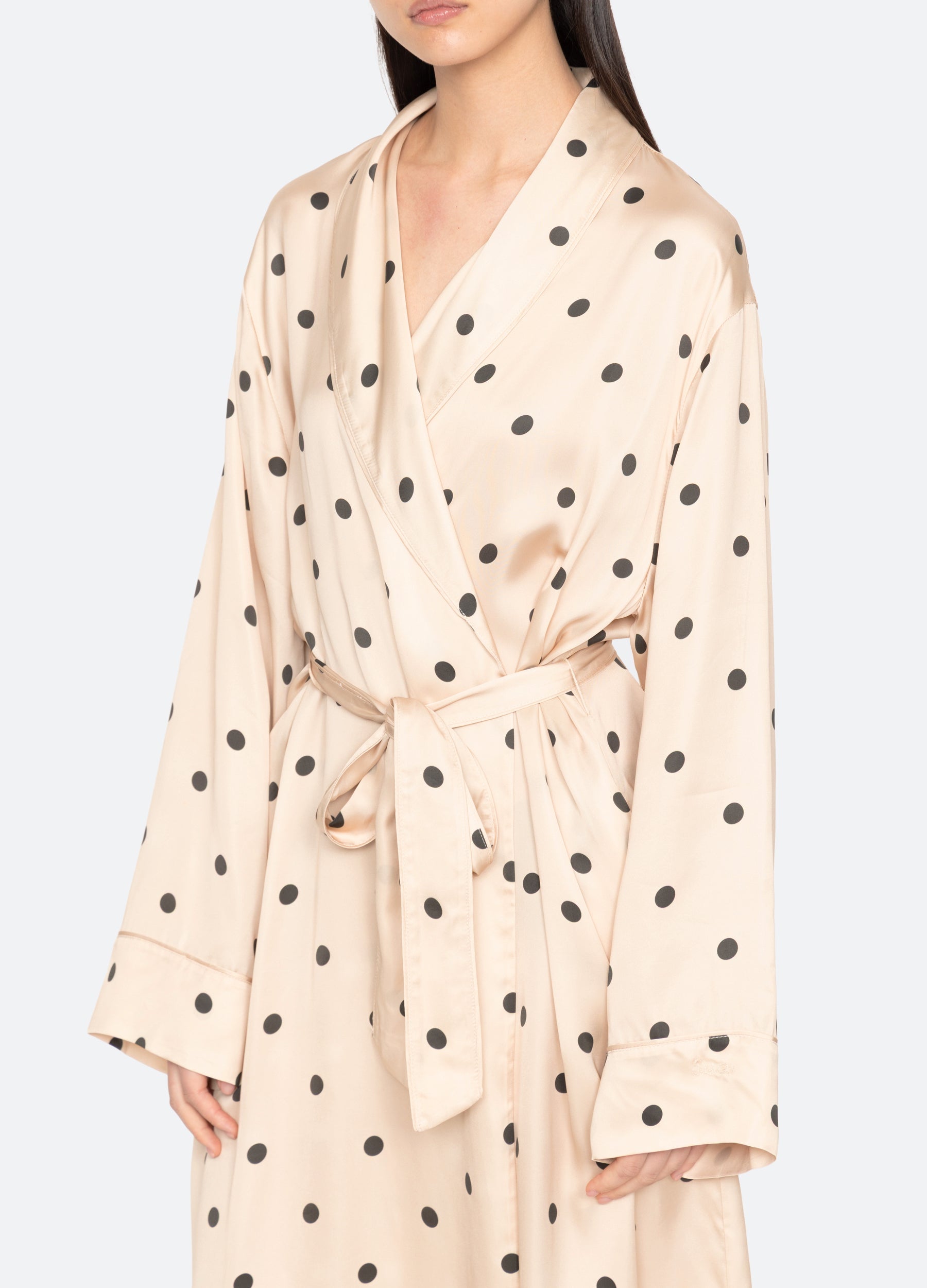 Cream Paulette Robe | Sea New York