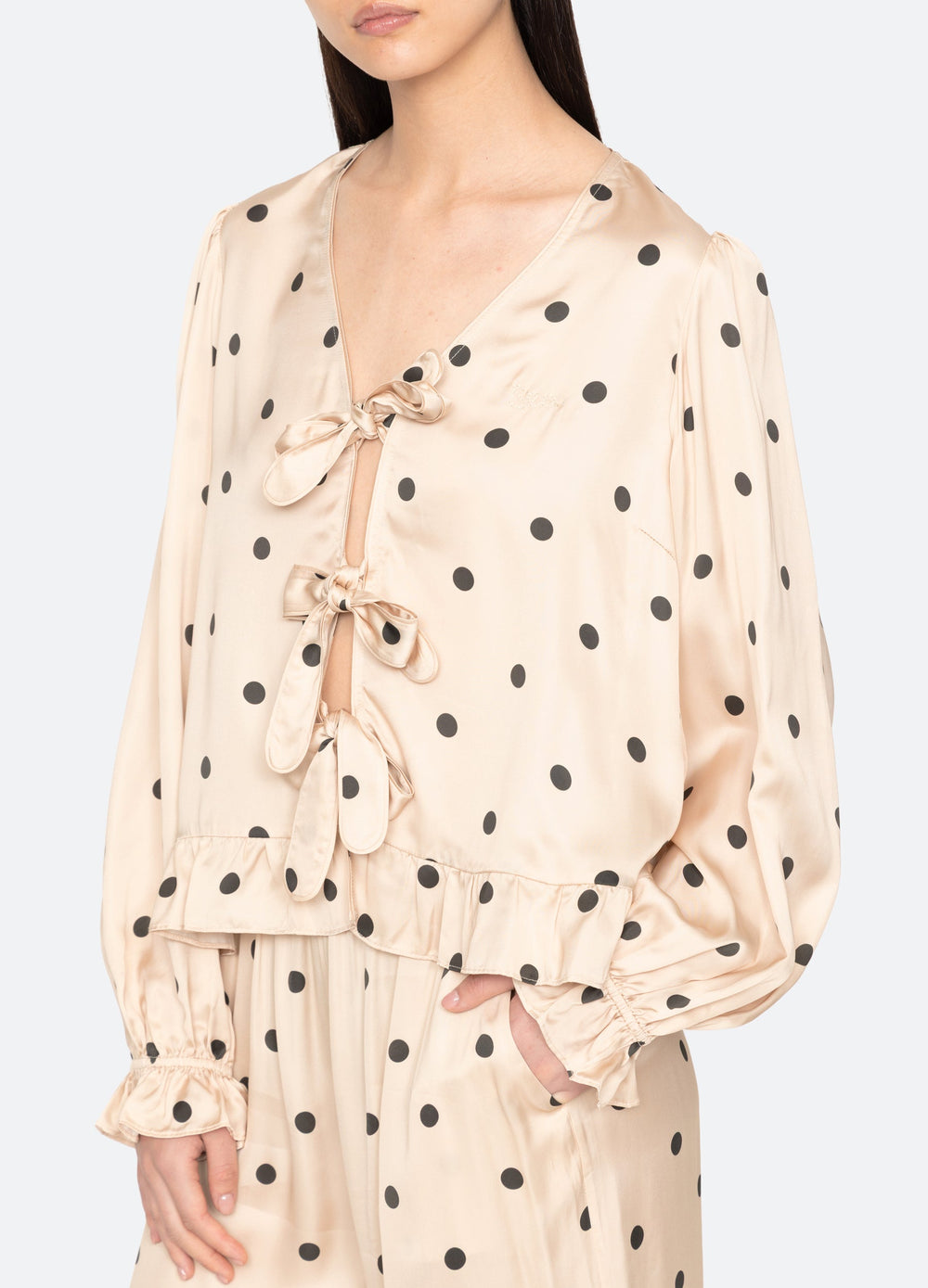 Cream Paulette PJ Set | Sea New York