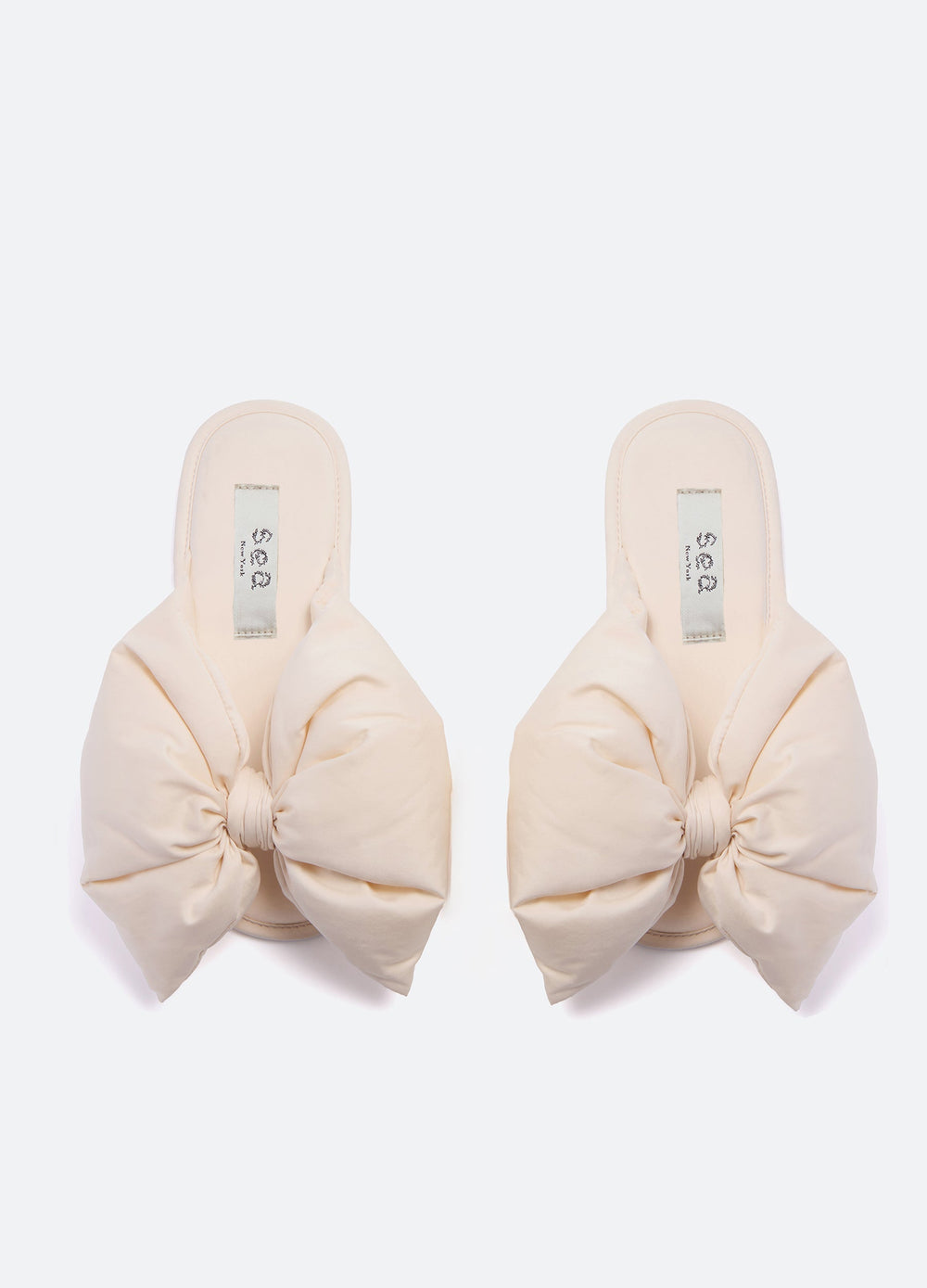 Cream Bettie Slippers | Sea New York