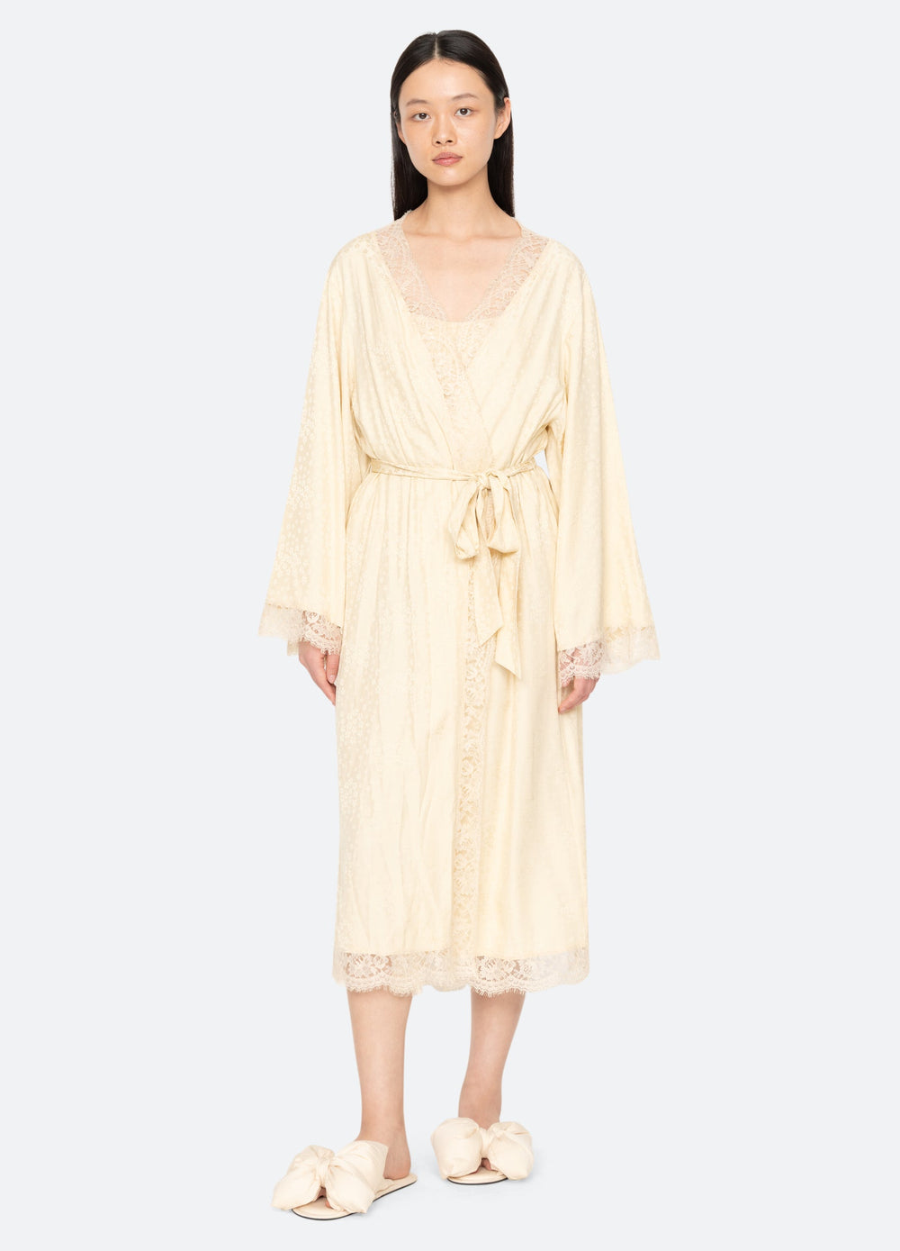 Cream Bettie Slippers | Sea New York