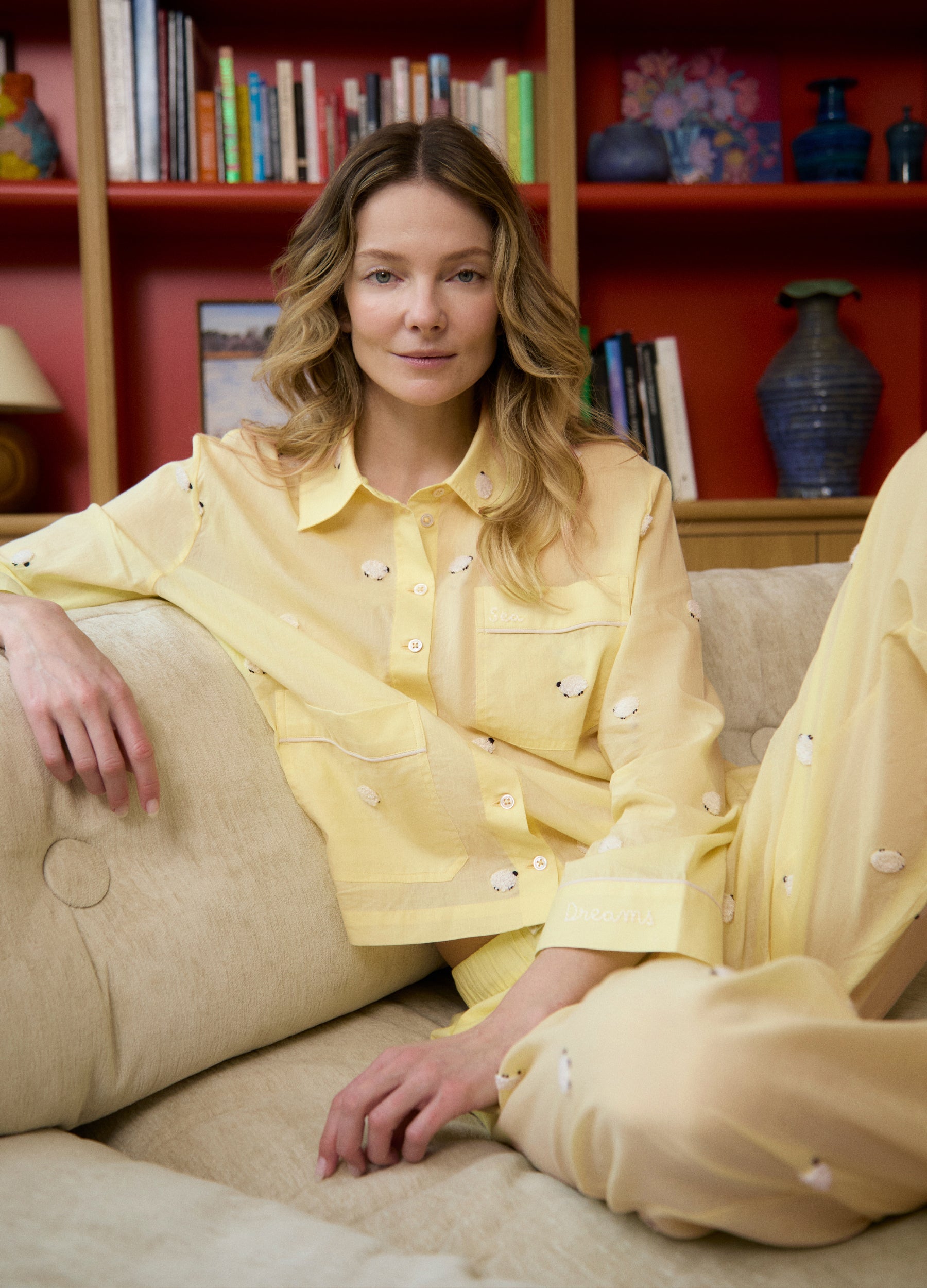 Yellow Sheep PJ Set | Sea New York