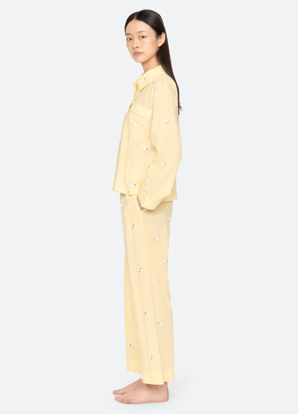 Yellow Sheep PJ Set | Sea New York