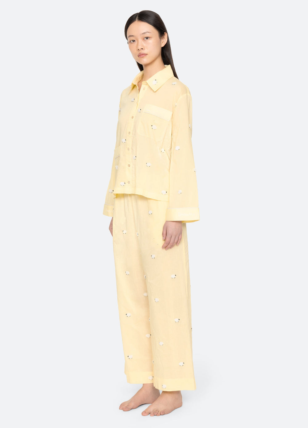 Yellow Sheep PJ Set | Sea New York