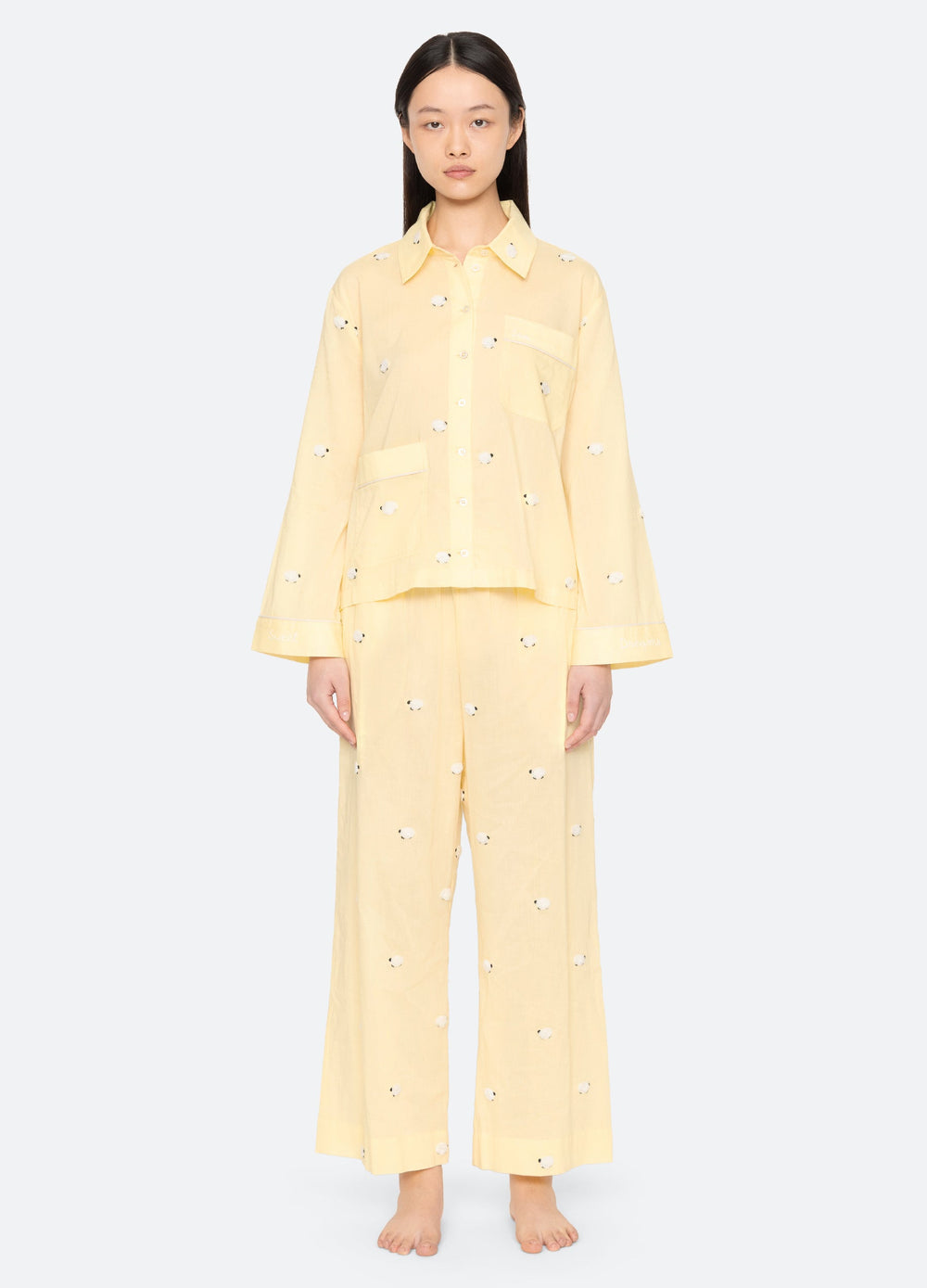 Yellow Sheep PJ Set | Sea New York