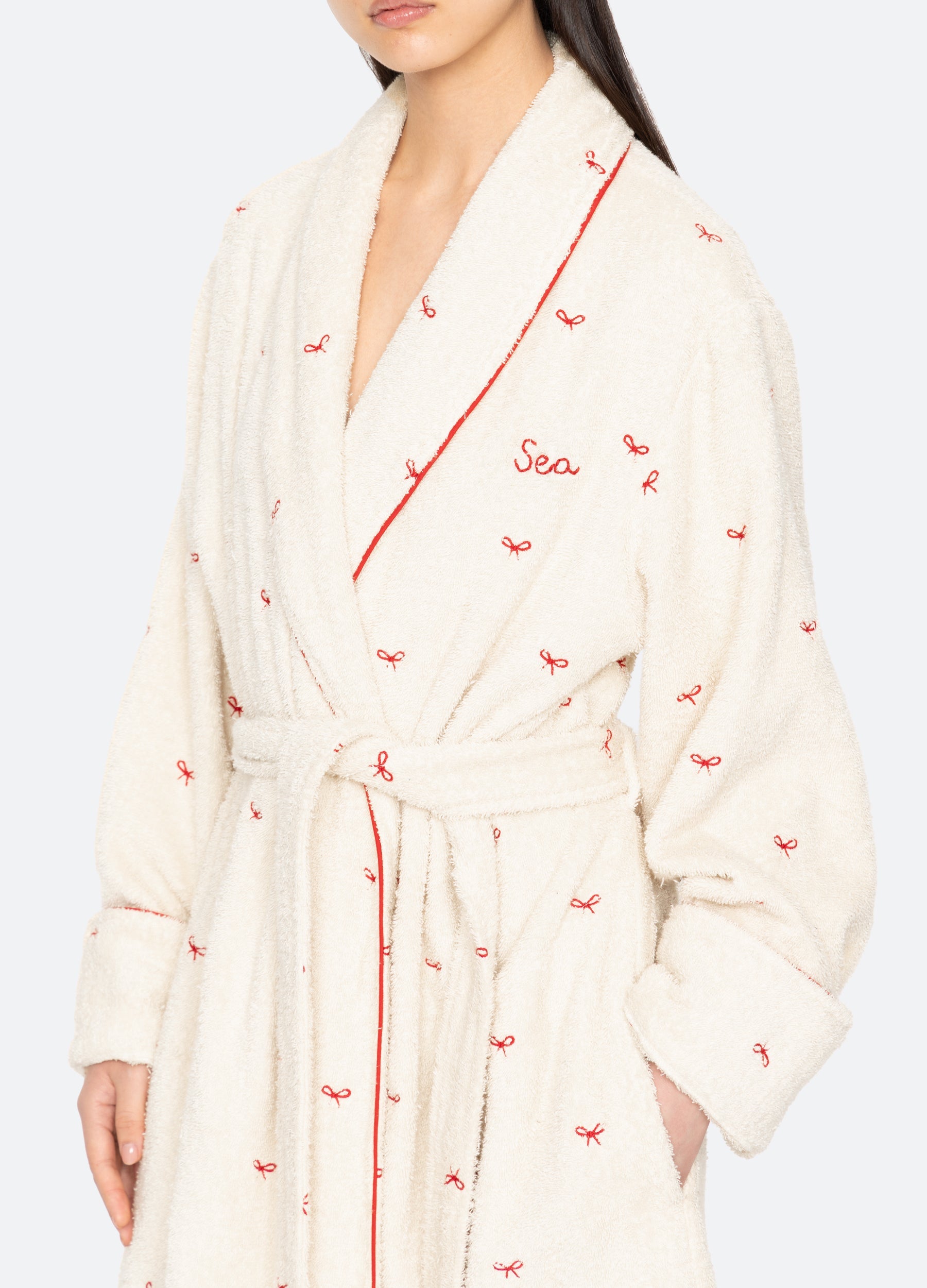 Cream Esmee Robe | Sea New York