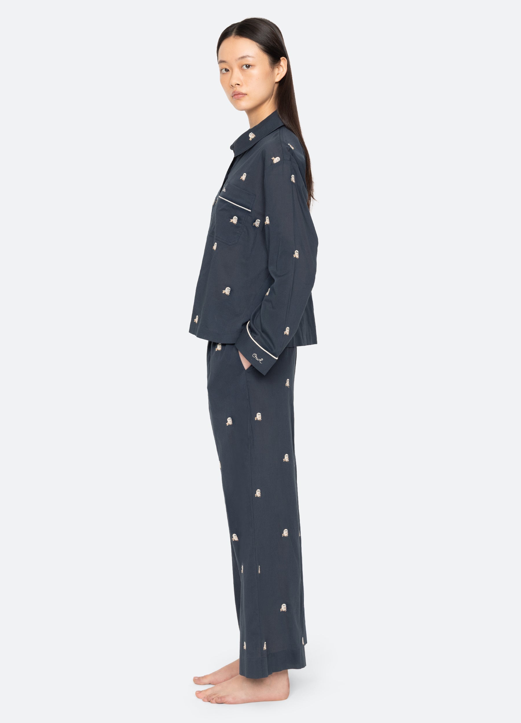 Navy Noella PJ Set | Sea New York