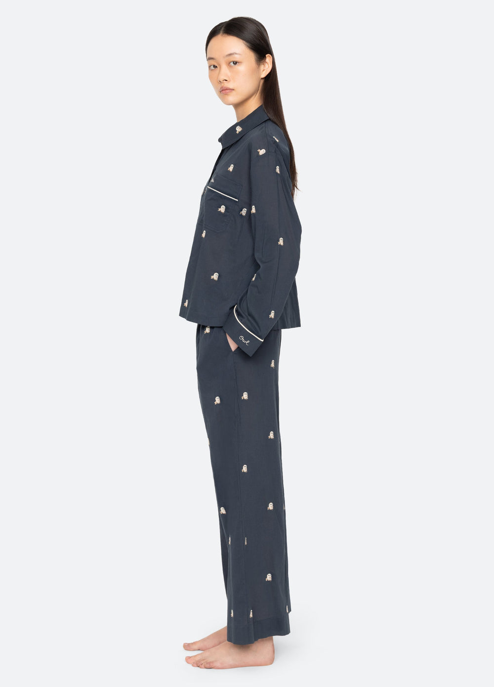 Navy Noella PJ Set | Sea New York