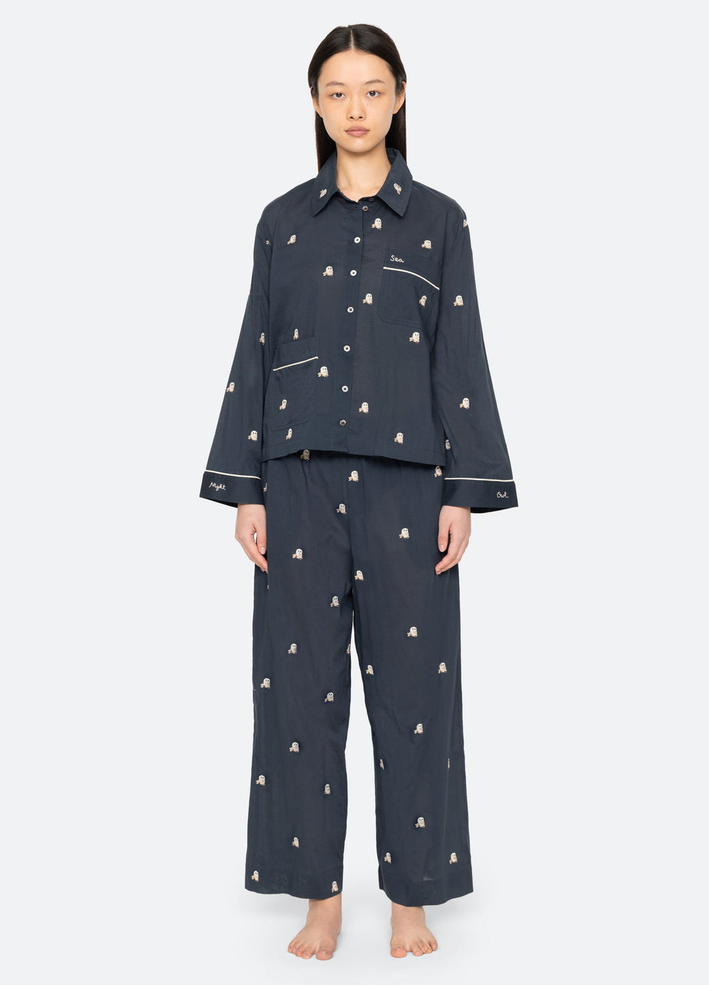 Navy Noella PJ Set | Sea New York
