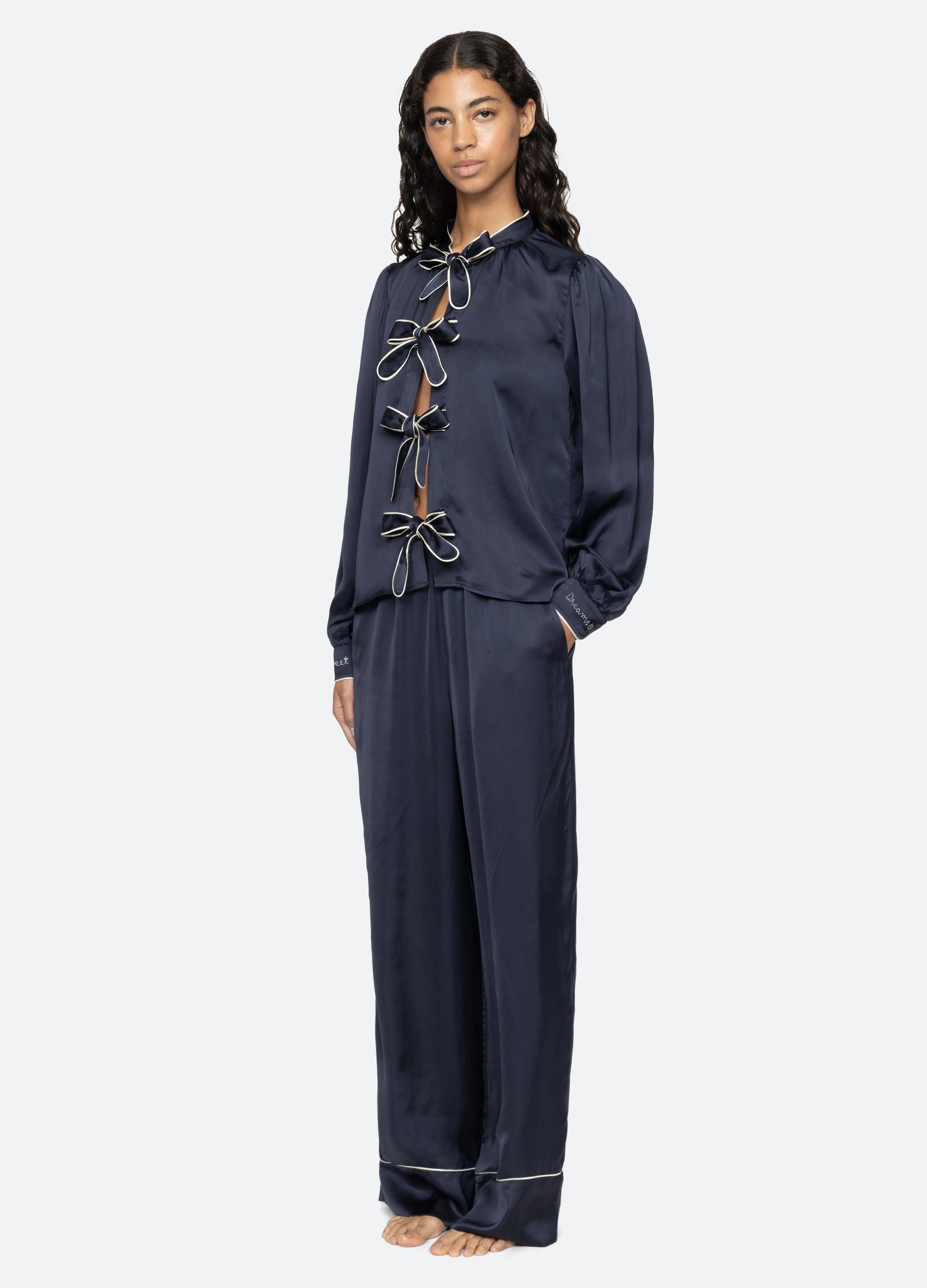 Navy Marceline PJ Set | Sea New York