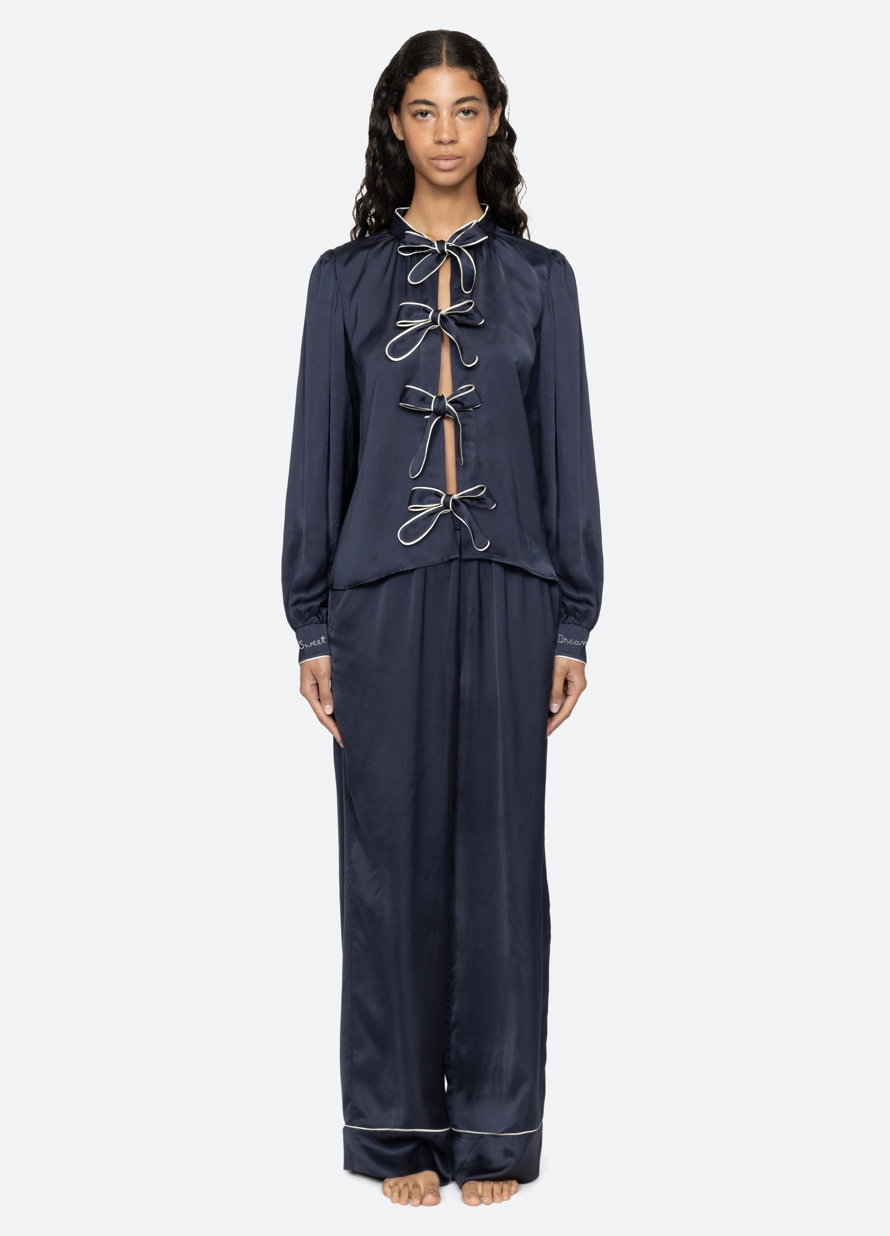 Navy Marceline PJ Set | Sea New York